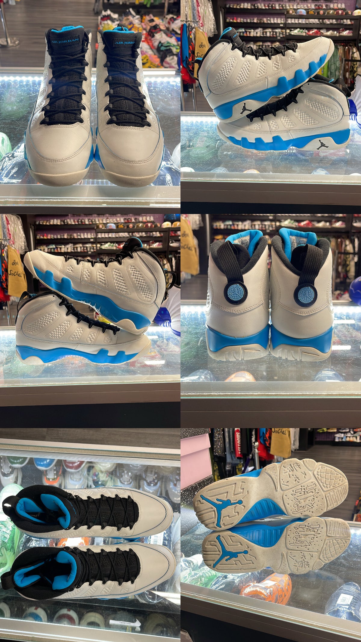 2024 Air Jordan Retro 9 "Powder Blue"