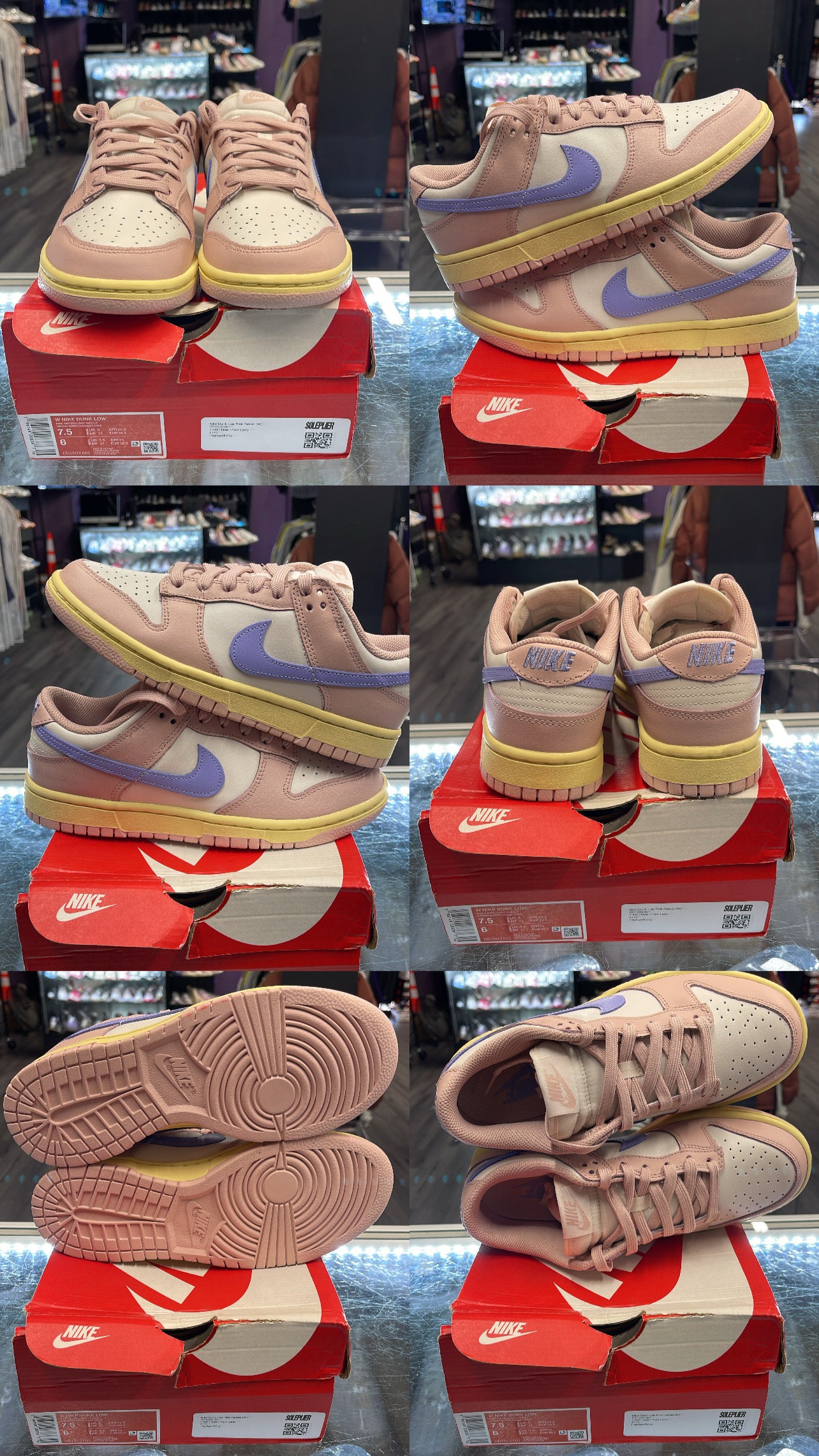 2022 Nike Dunk Low "Pink Oxford" (W)