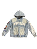 Reveer Heritage Zip-Up "Light Denim Wash"