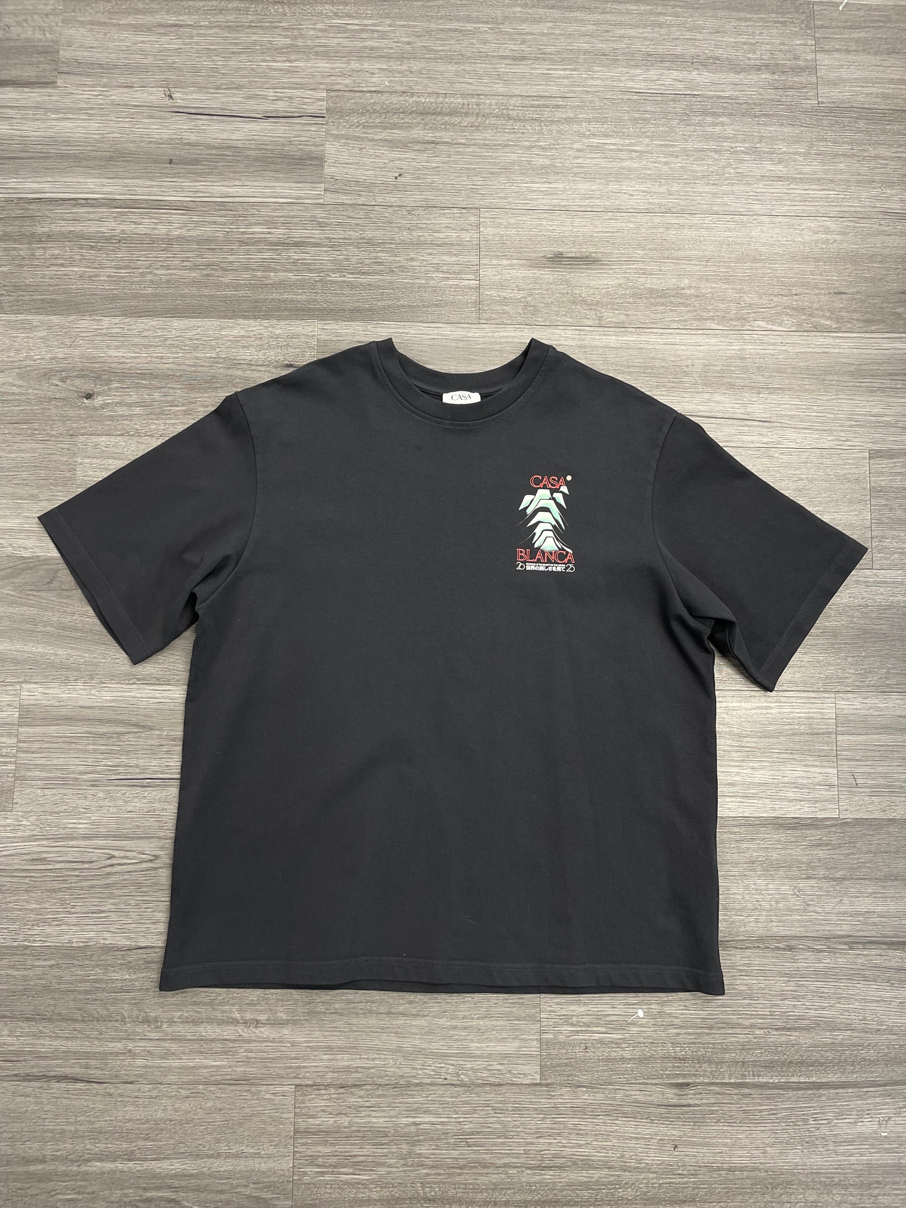 Casablanco Tee "Black Red"