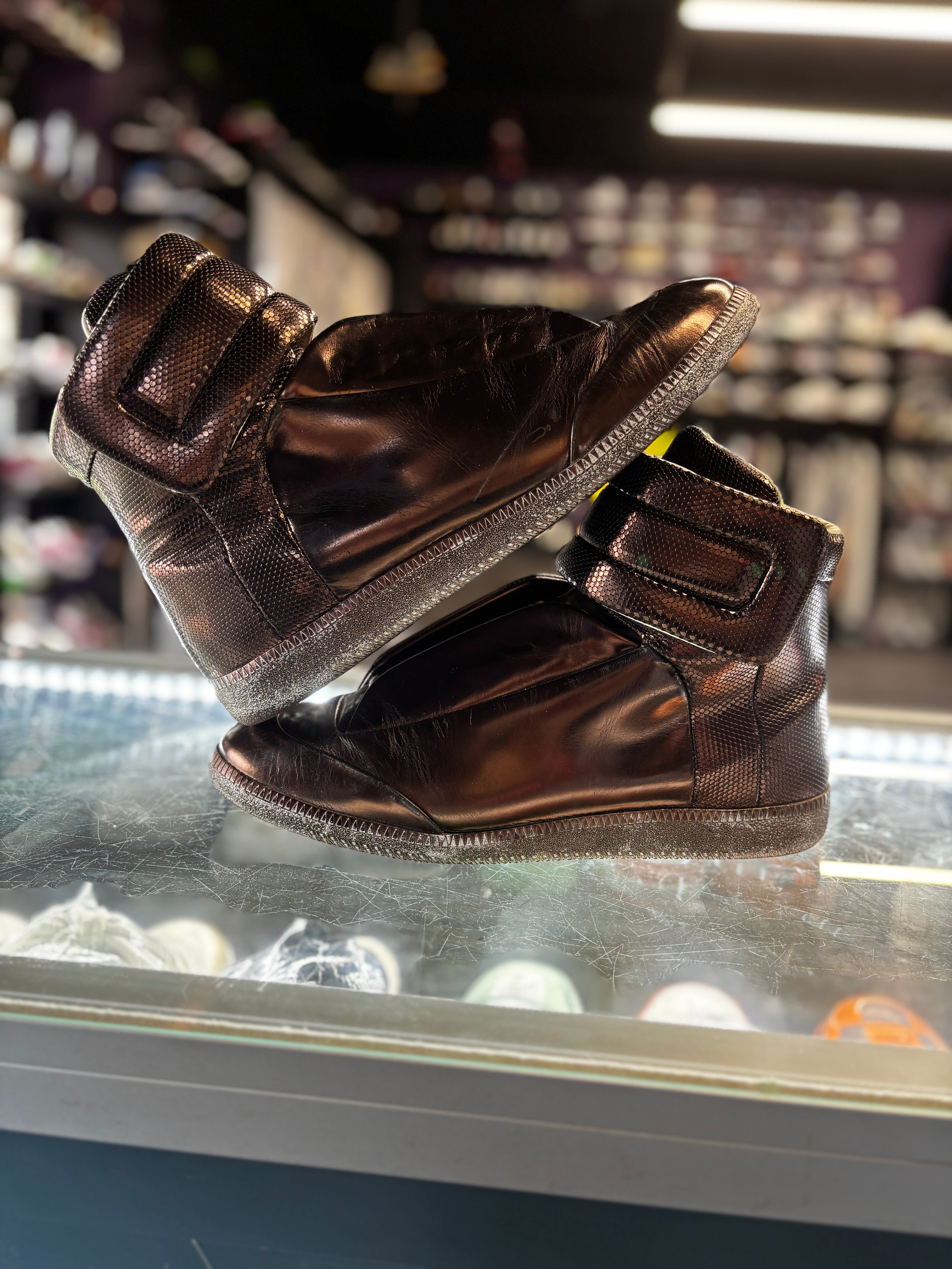 Masion Margiela Future High Top "Metallic Bronze"