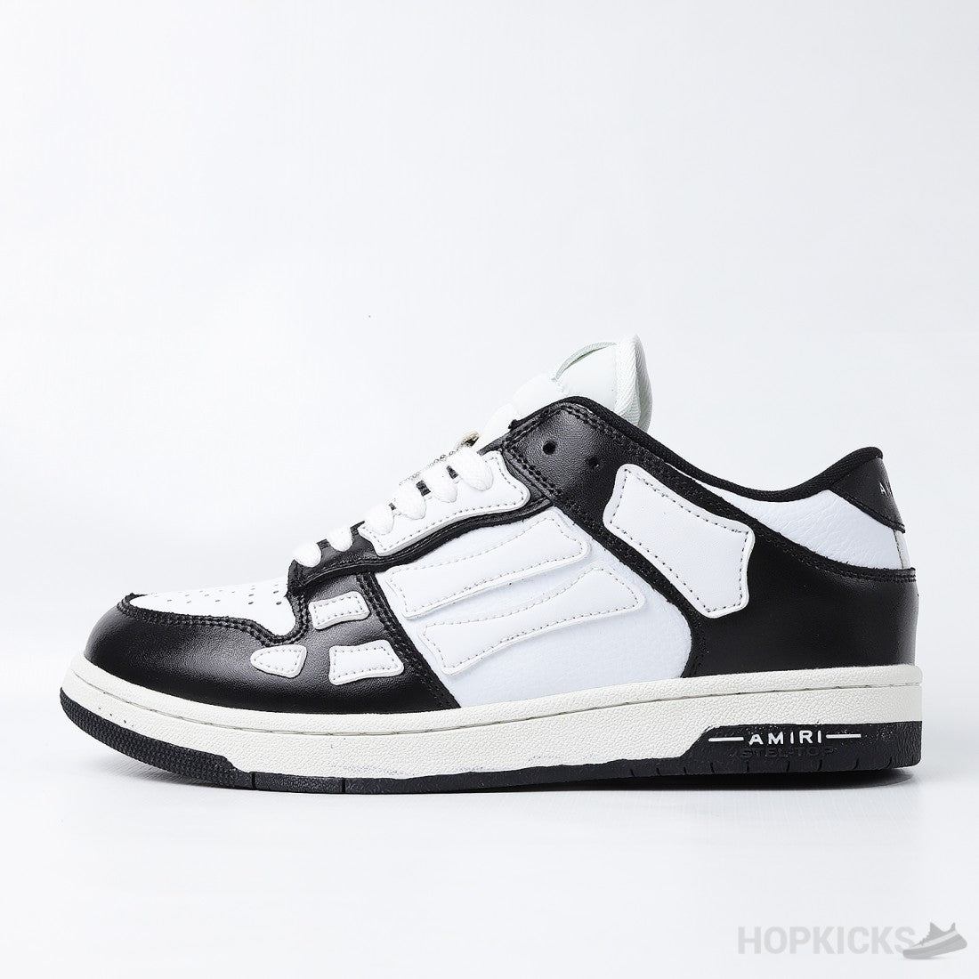 Amiri Skel Low "Black/white"