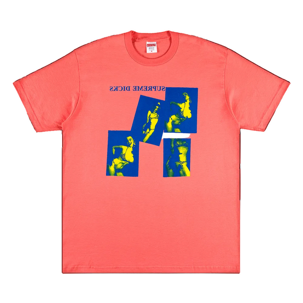 SUPREME TEE PEACH DI*KS