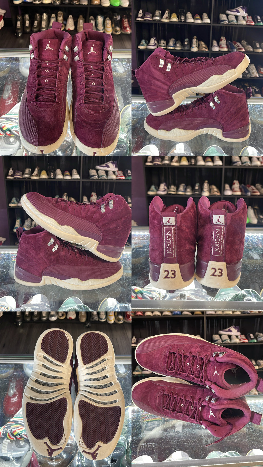 2017 Air Jordan Retro 12 "Bordeaux"