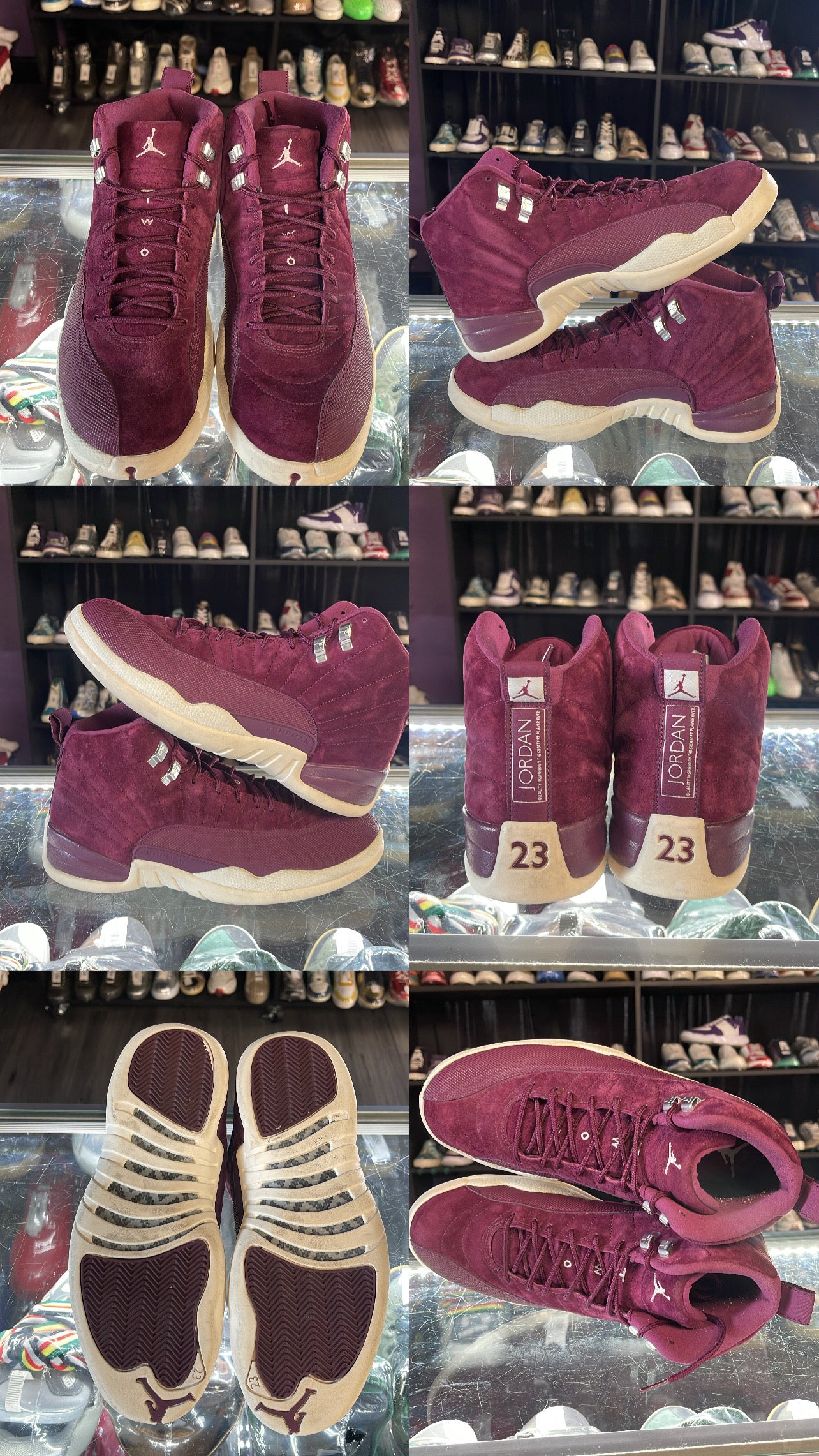 2017 Air Jordan Retro 12 "Bordeaux"