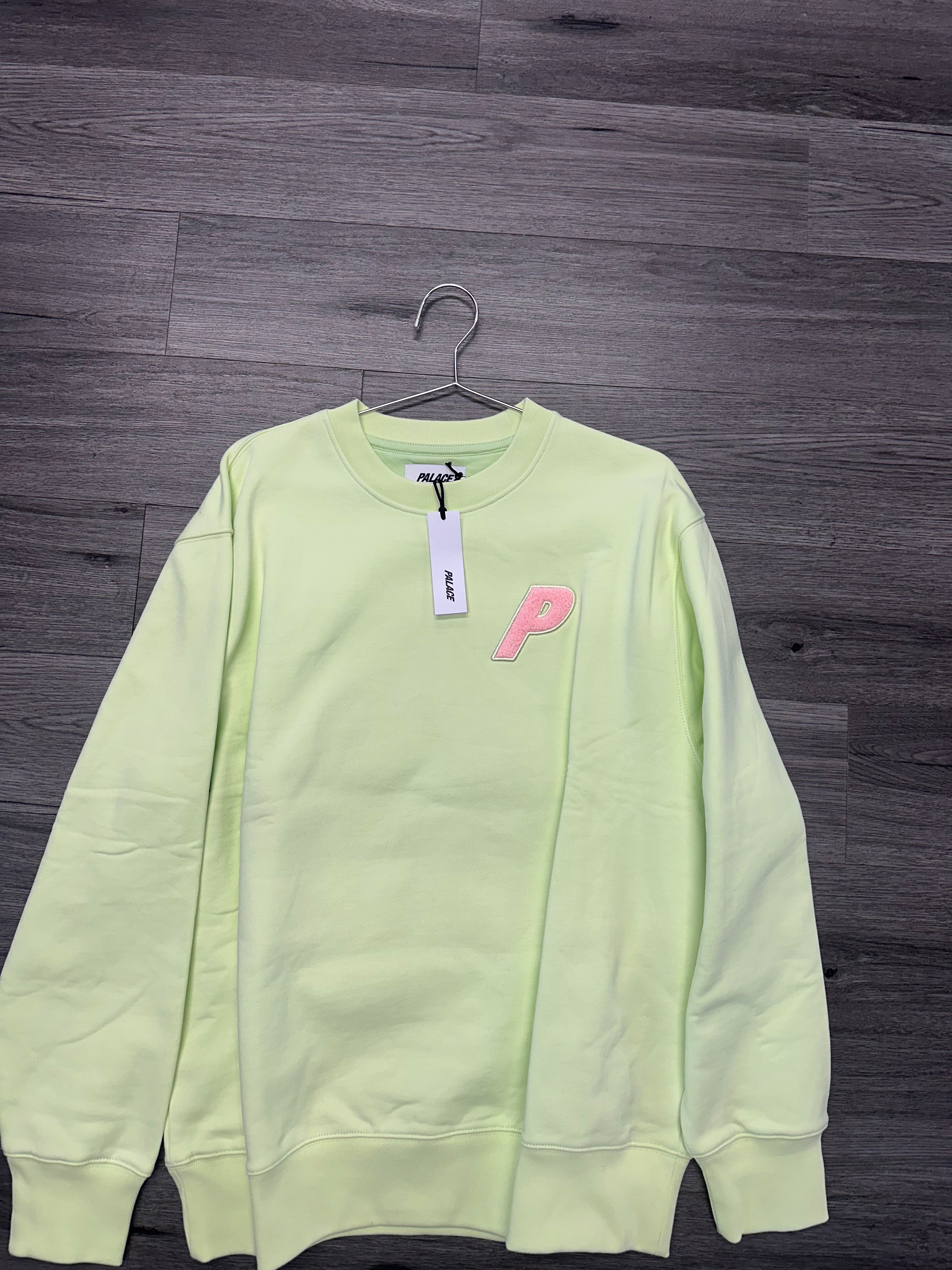 Palace Fleece Tri-Ferg Crewneck "Mojito"