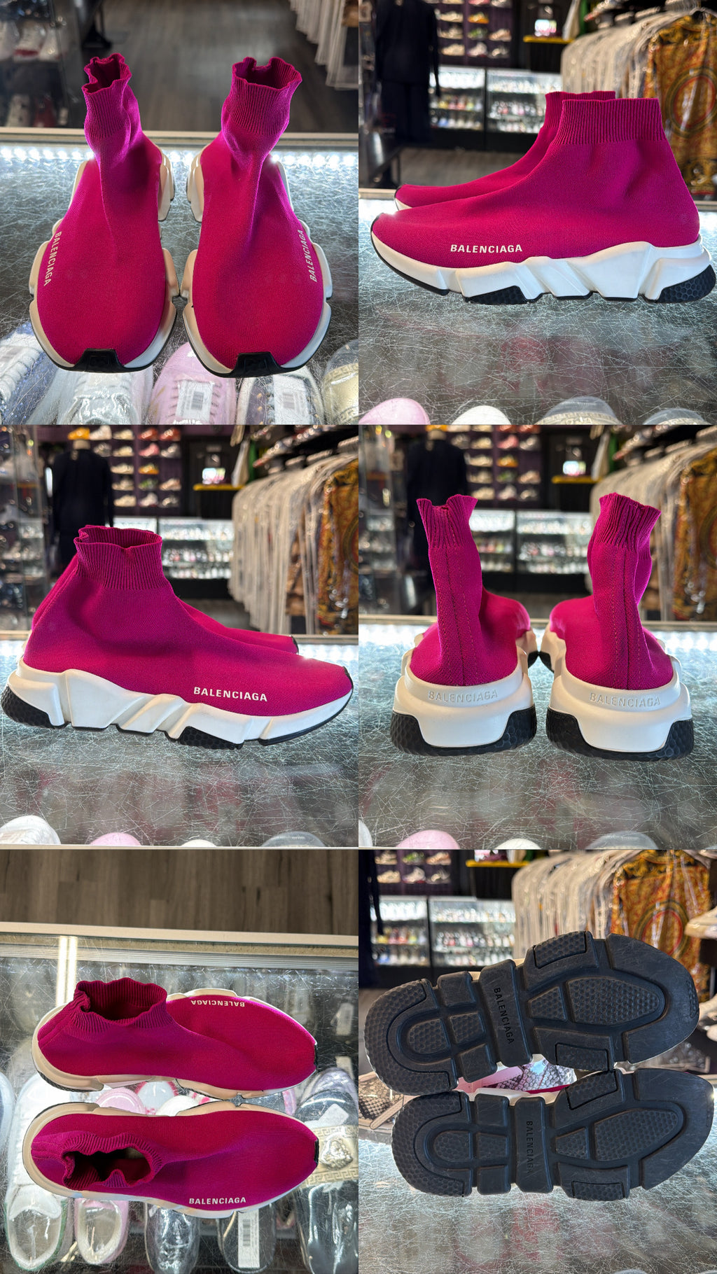 Balenciaga Speed Trainer "Bright Pink"