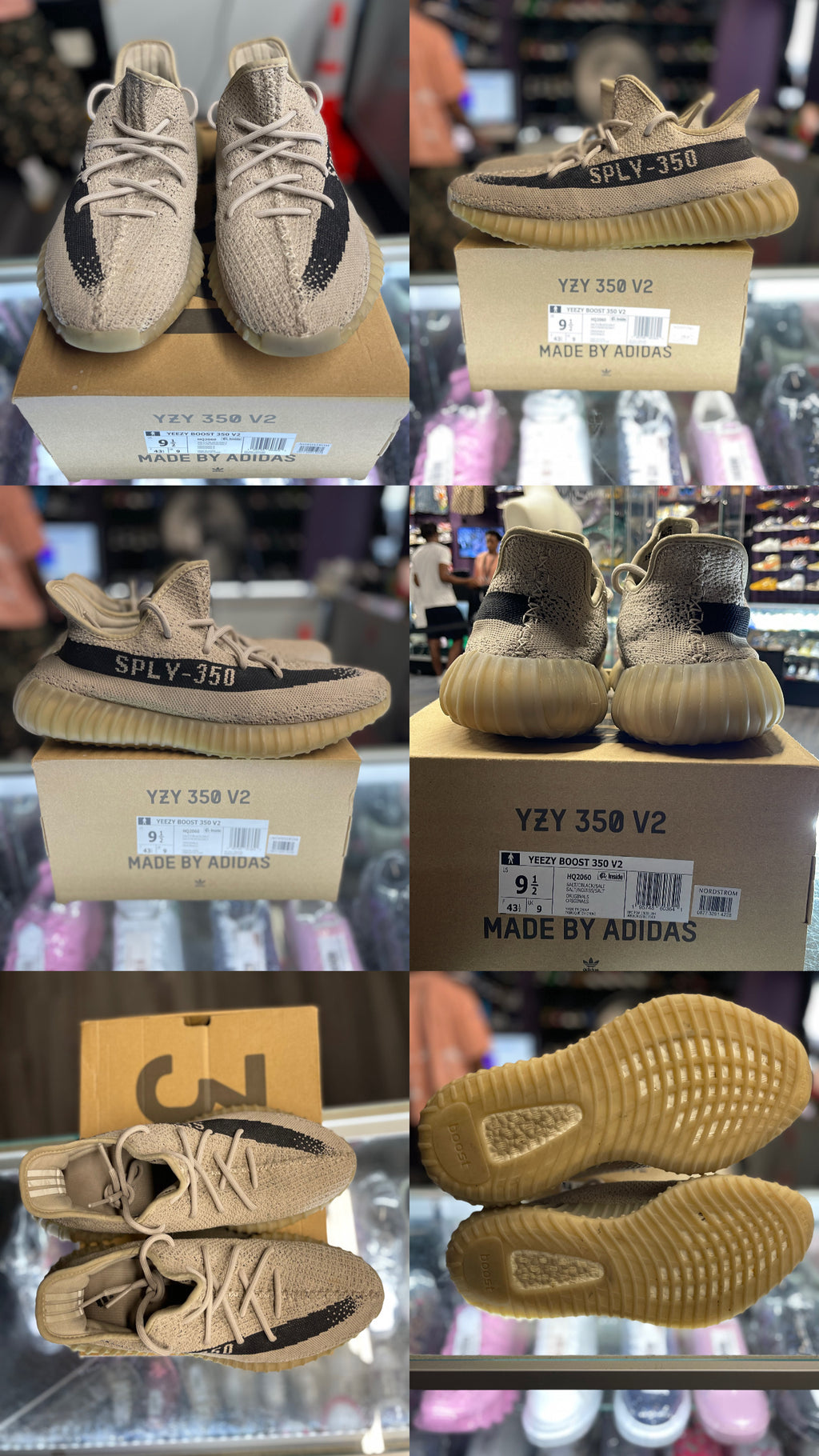 2022 Adidas Yeezy Boost 350 V2 "Slate"