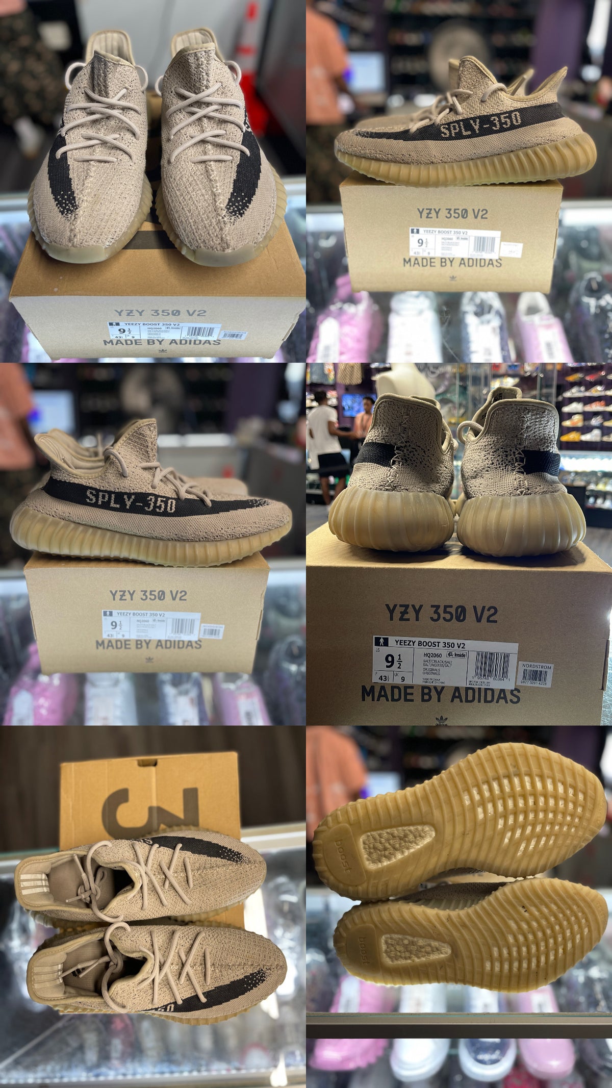 2022 Adidas Yeezy Boost 350 V2 "Slate"