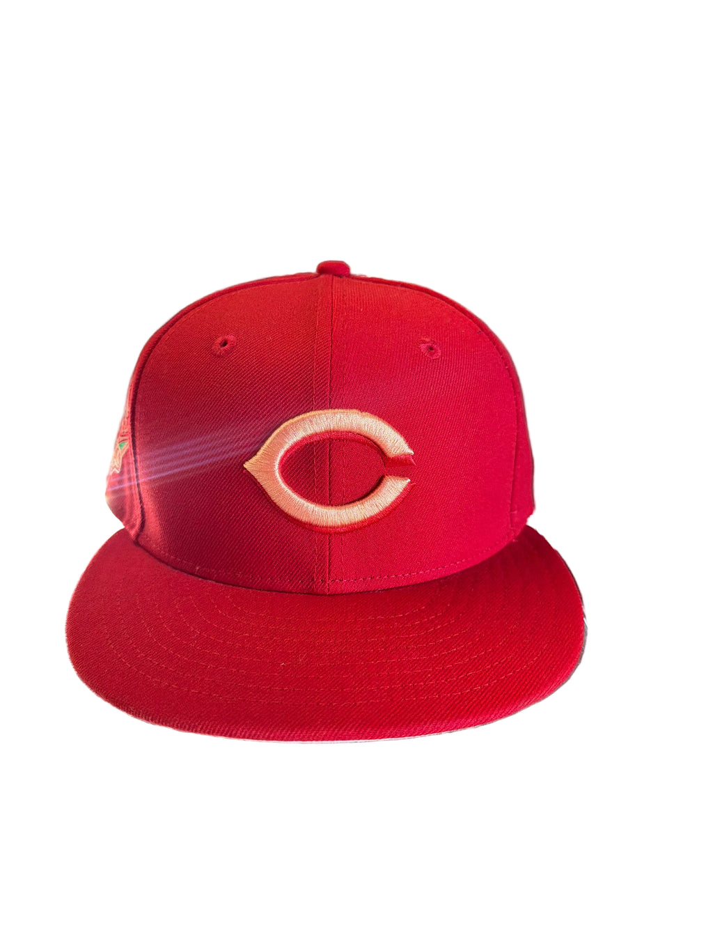 New Era 59FIFTY fitted hat “Cincinnati Red Pink Monochromatic Accent”