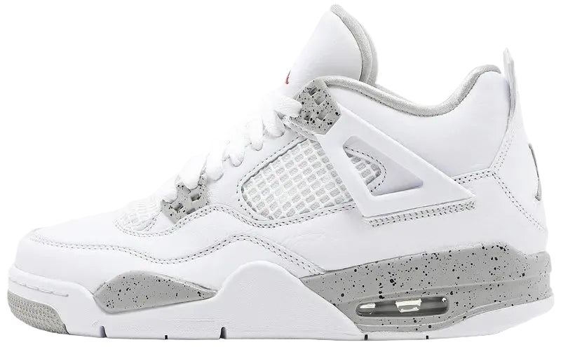 2021 Air Jordan Retro 4 "White Oreo" (GS)