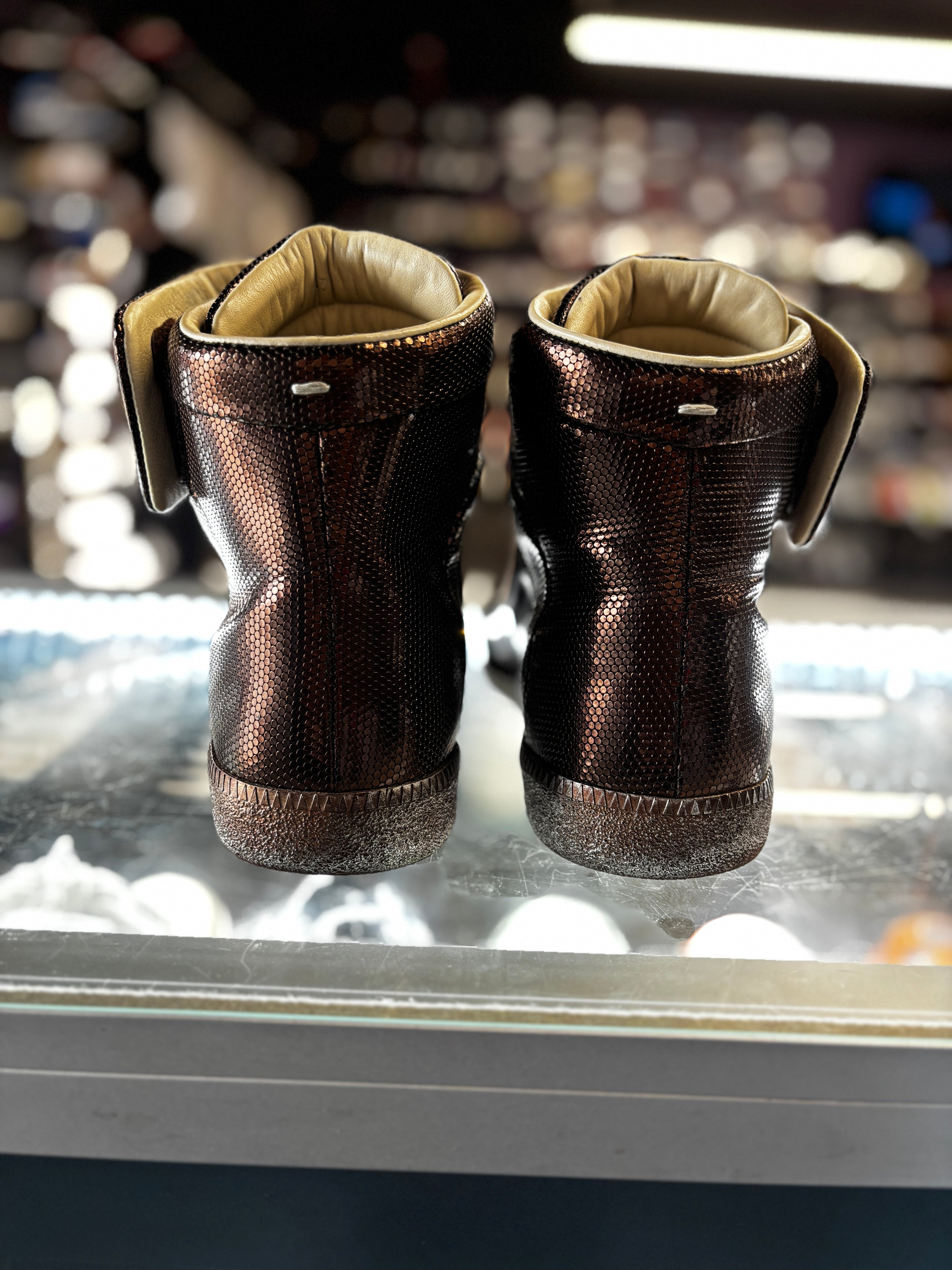 Masion Margiela Future High Top "Metallic Bronze"