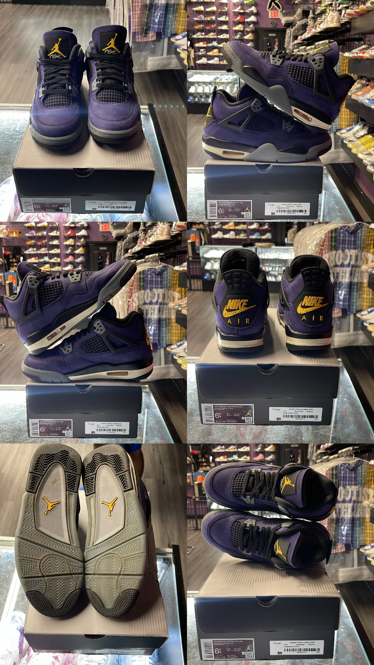 2026 Air Jordan Retro 4 "Lakers" (GS)