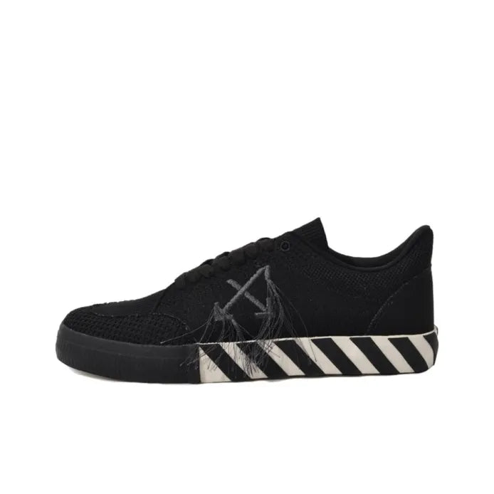 OFF-WHITE Vulcanized Low "Black White"