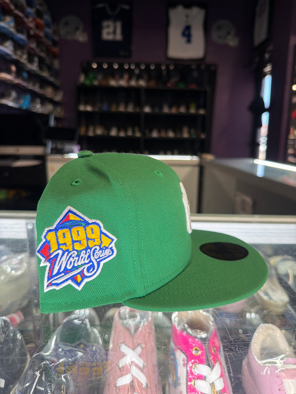 New Era Hat 59Fifty Fitted Hat "New York Green"