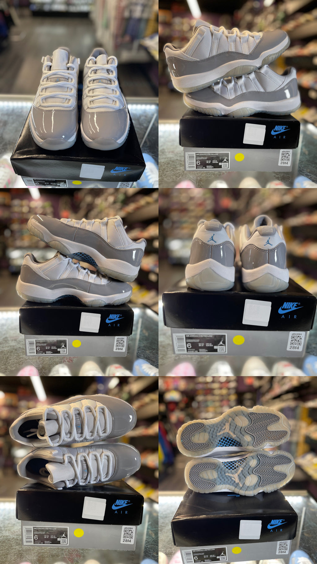 2023 Air Jordan Retro 11 Low "Cement Grey"