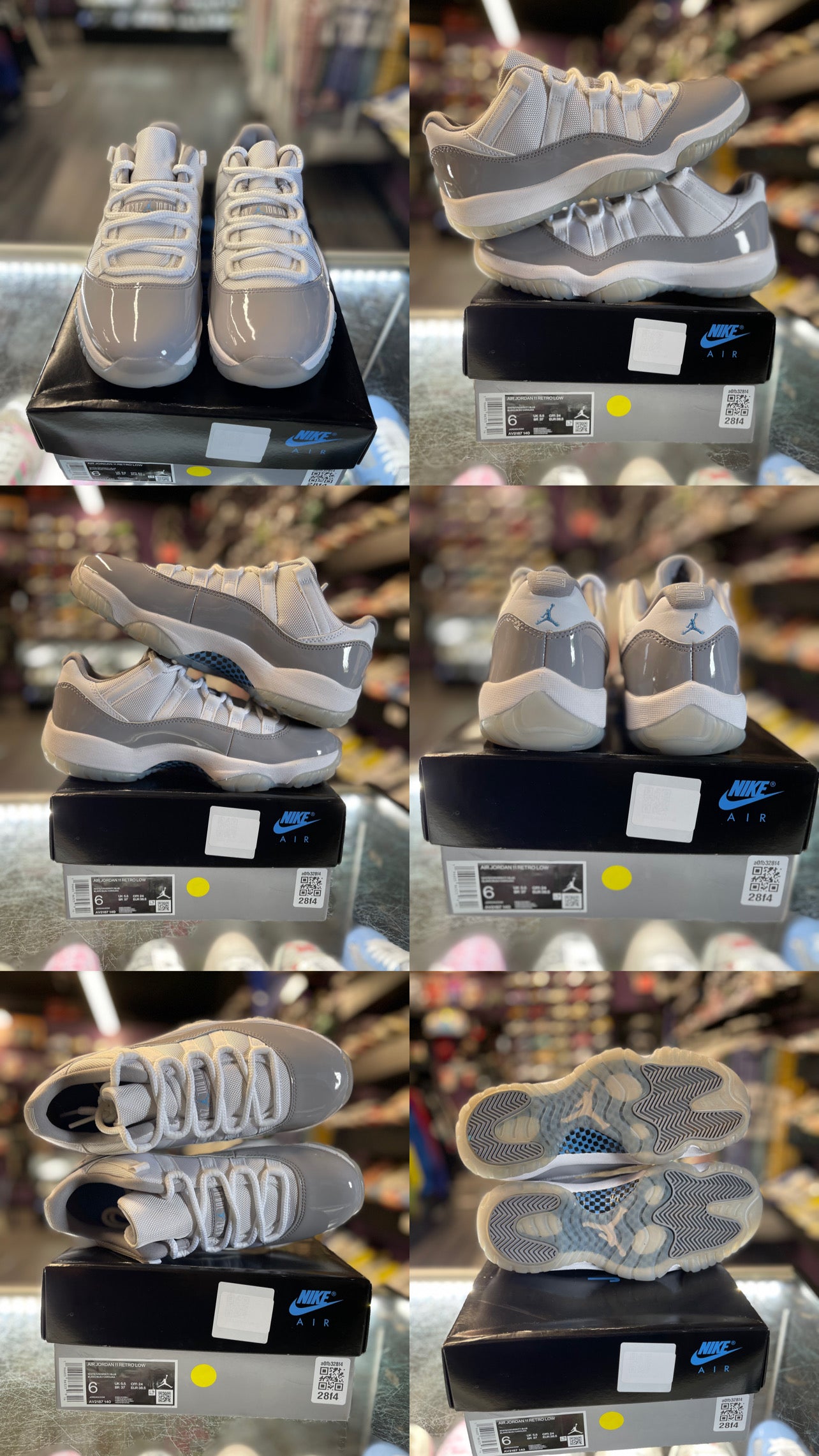 2023 Air Jordan Retro 11 Low "Cement Grey"