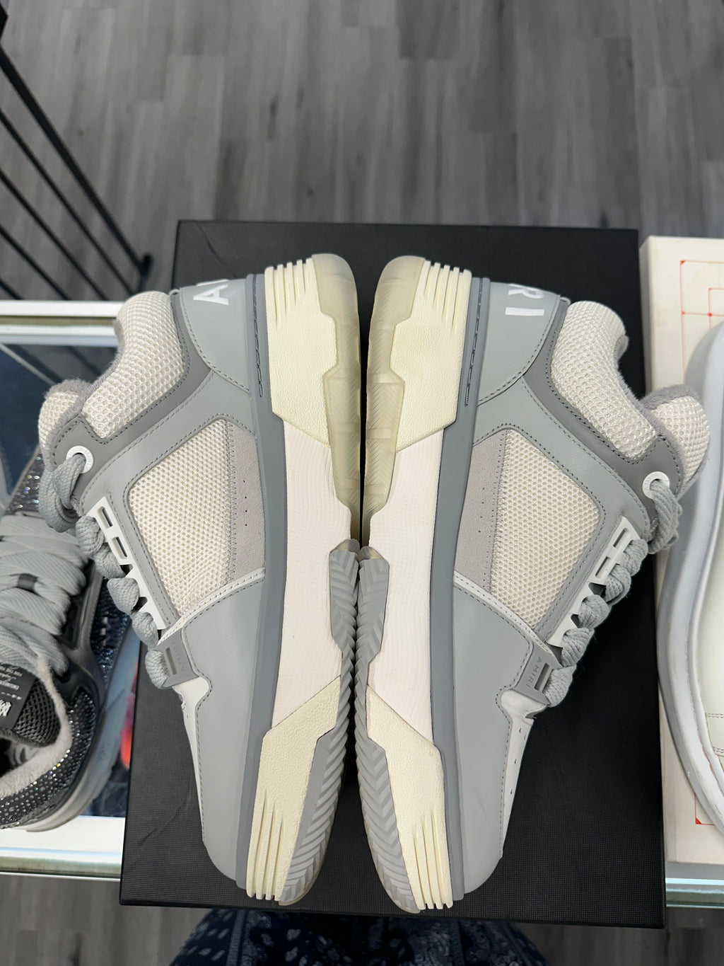 Amiri MA-1 "Grey/White"