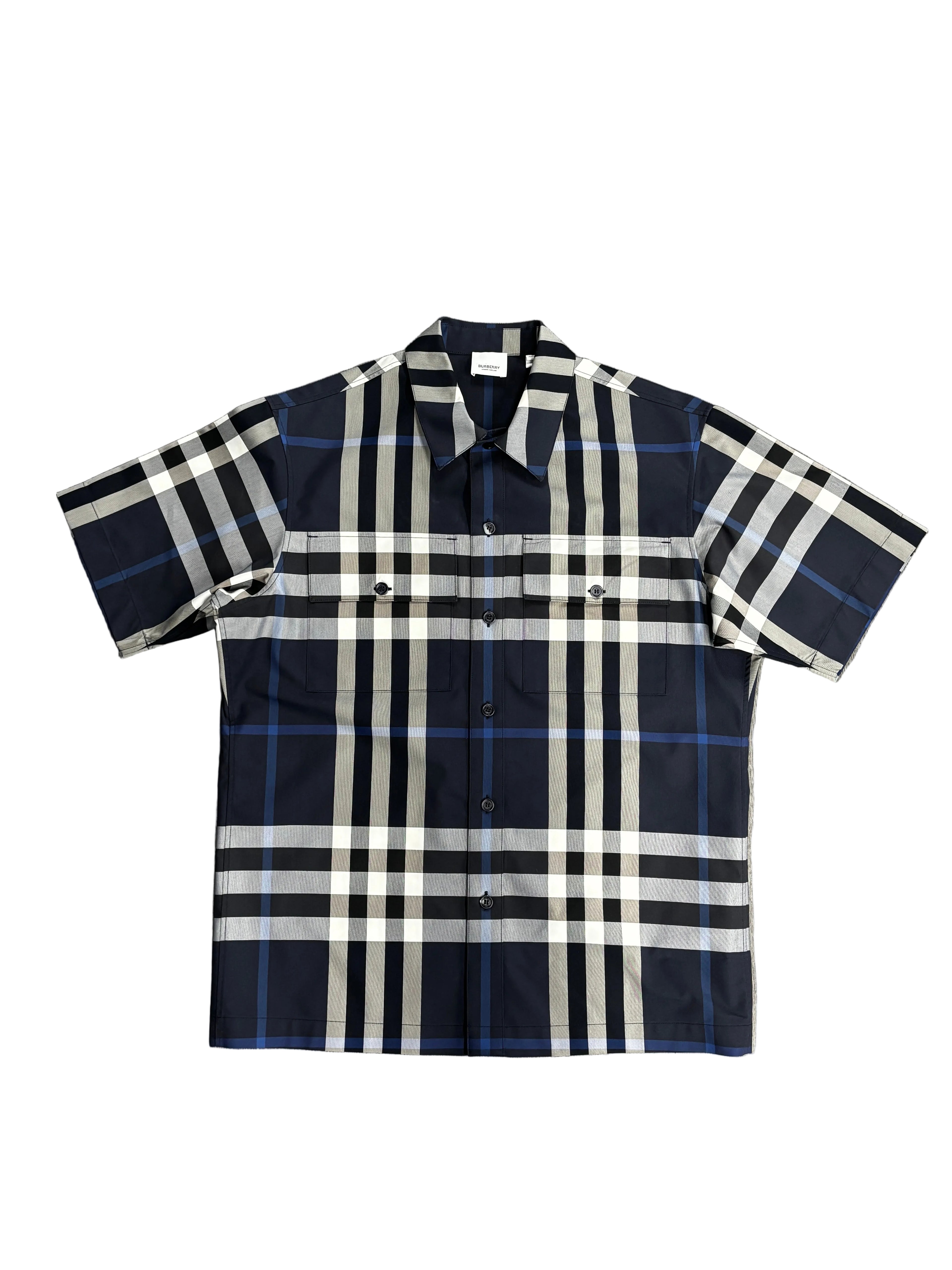 Burberry Shirt Checked "Navy Plaid"