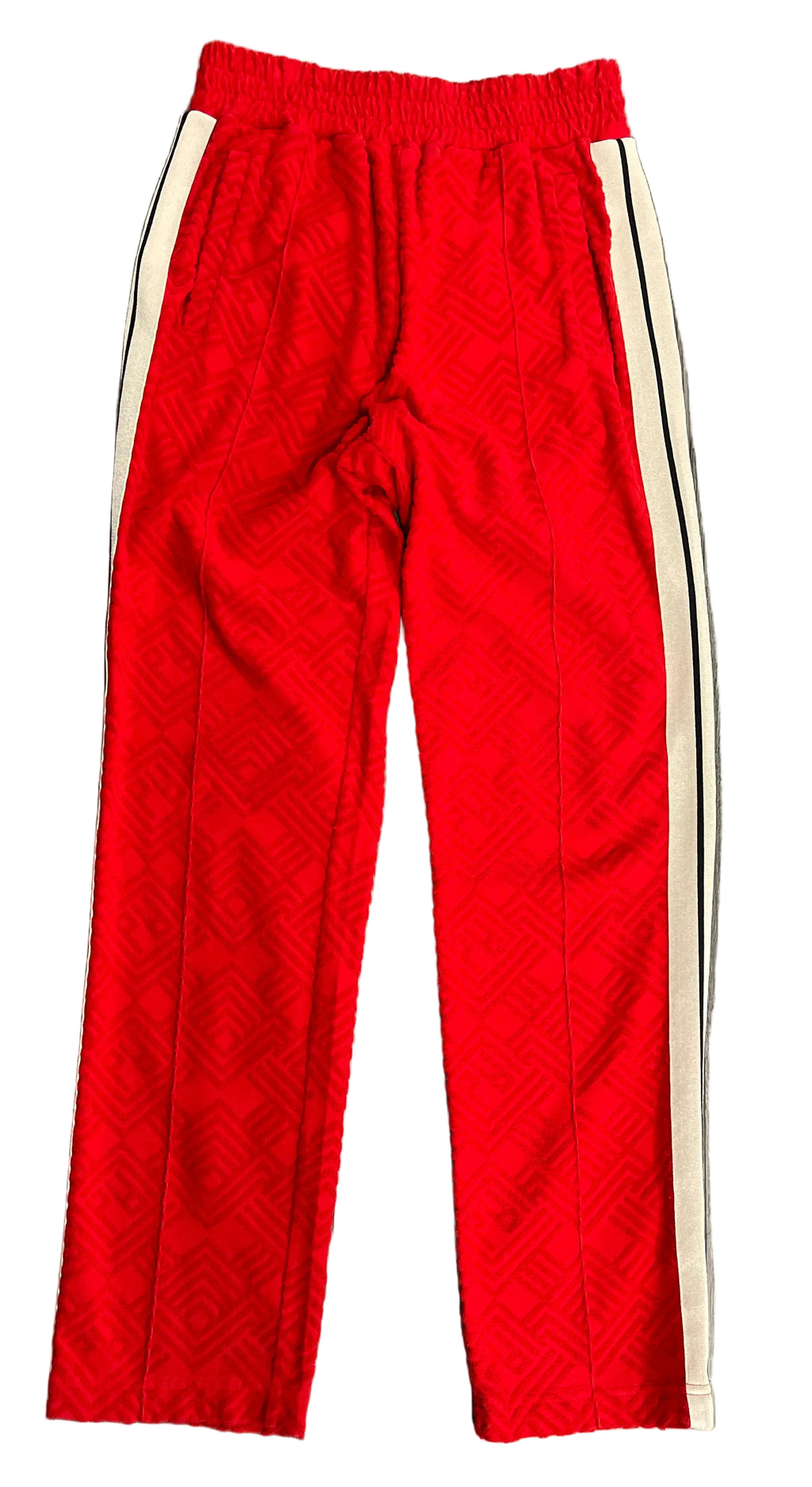 Palm Angels Terry Logo Track Pants "Red" (W)