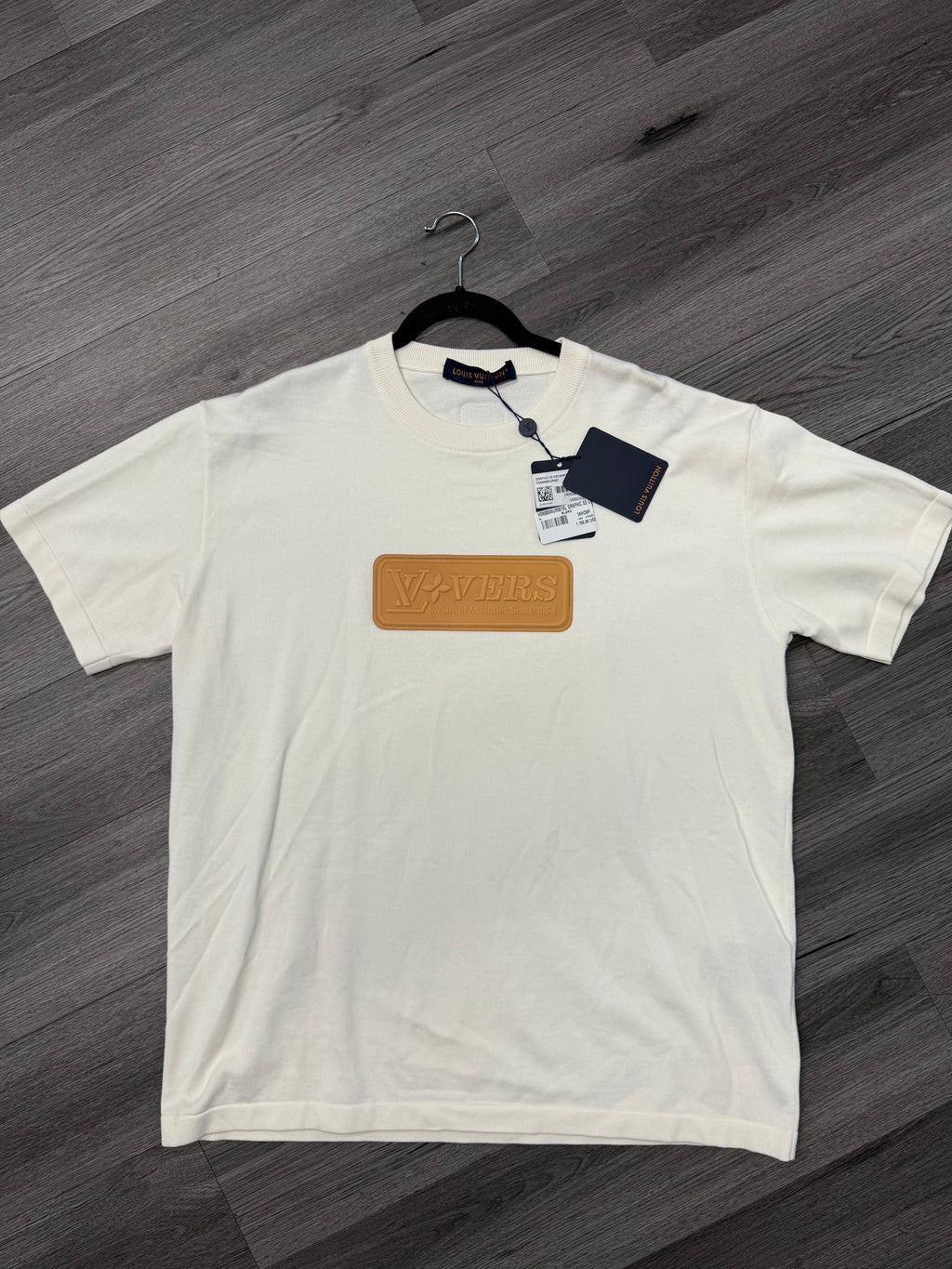 Louis Vuitton VVN Patch Short Sleeved "Crewneck White"
