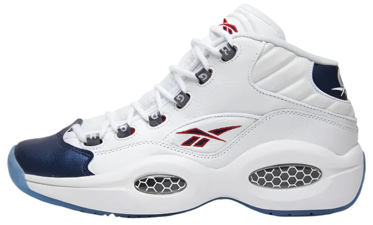 2016 Reebok Question Mid "Blue Toe"