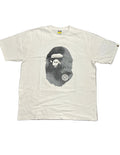Bape Overprinted Ape Head White