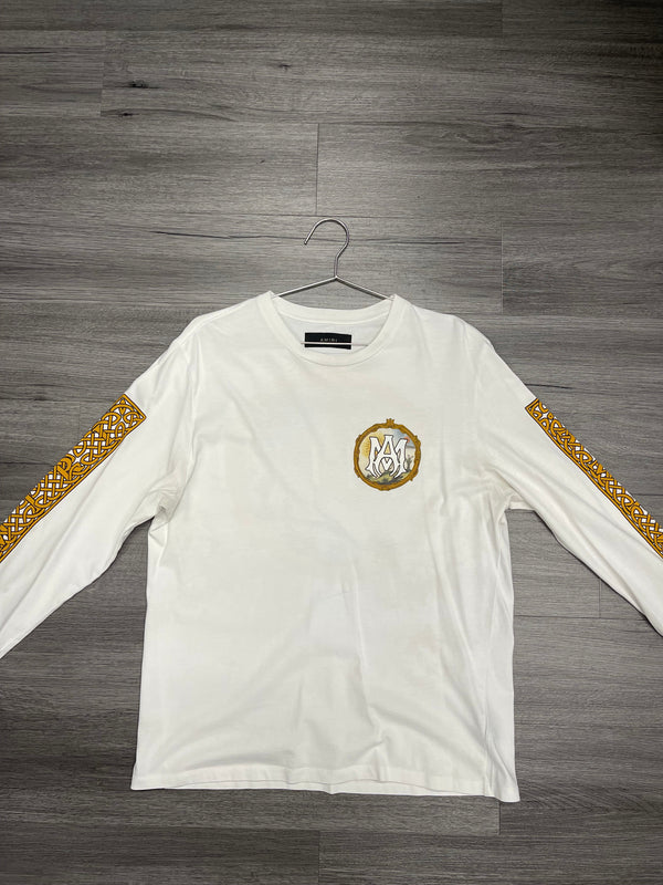 Amiri Tee "White" (L/S)