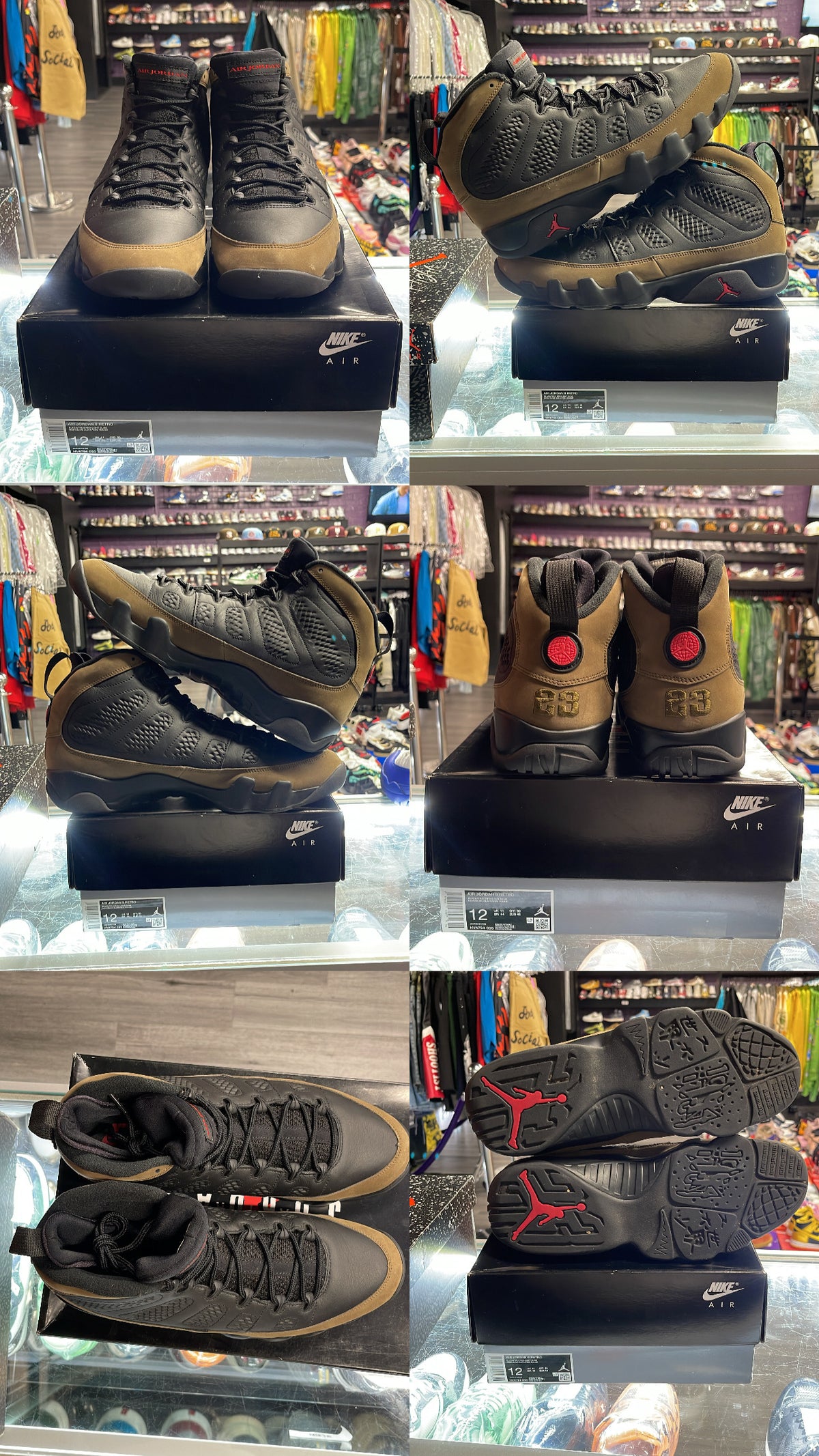 2024 Air Jordan Retro 9 "Olive"