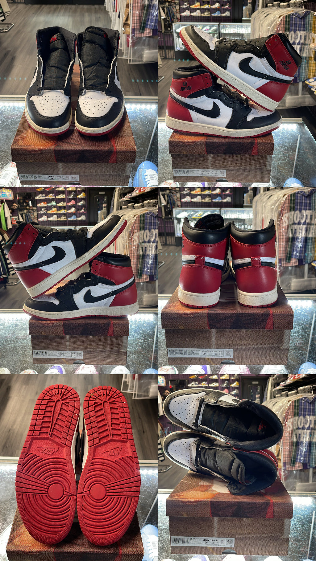 2025 Air Jordan Retro 1 High OG "Black Toe Reimagined"