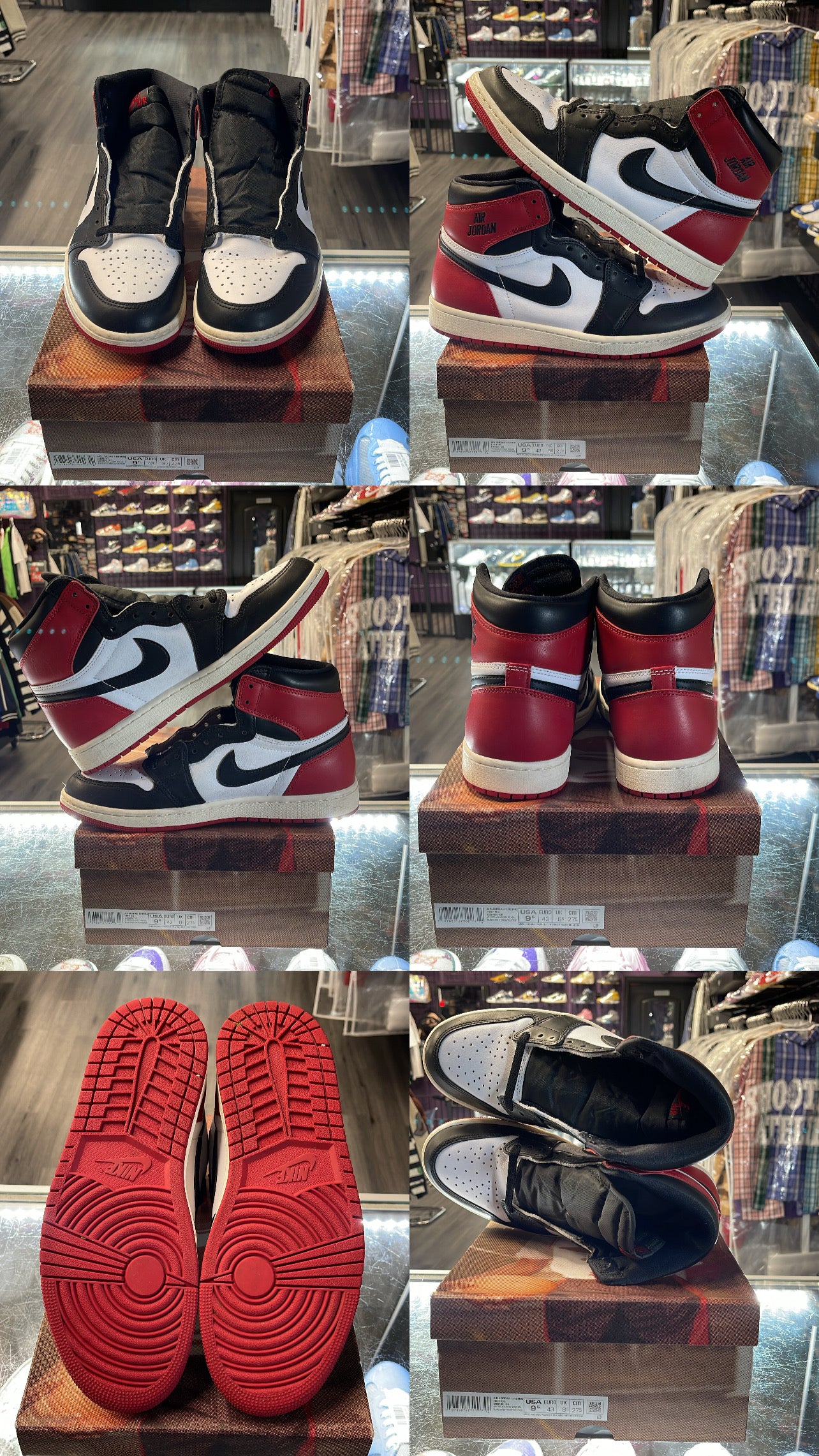 2025 Air Jordan Retro 1 High OG "Black Toe Reimagined"
