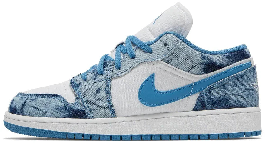 2022 Air Jordan 1 Low "Washed Denim" (GS)