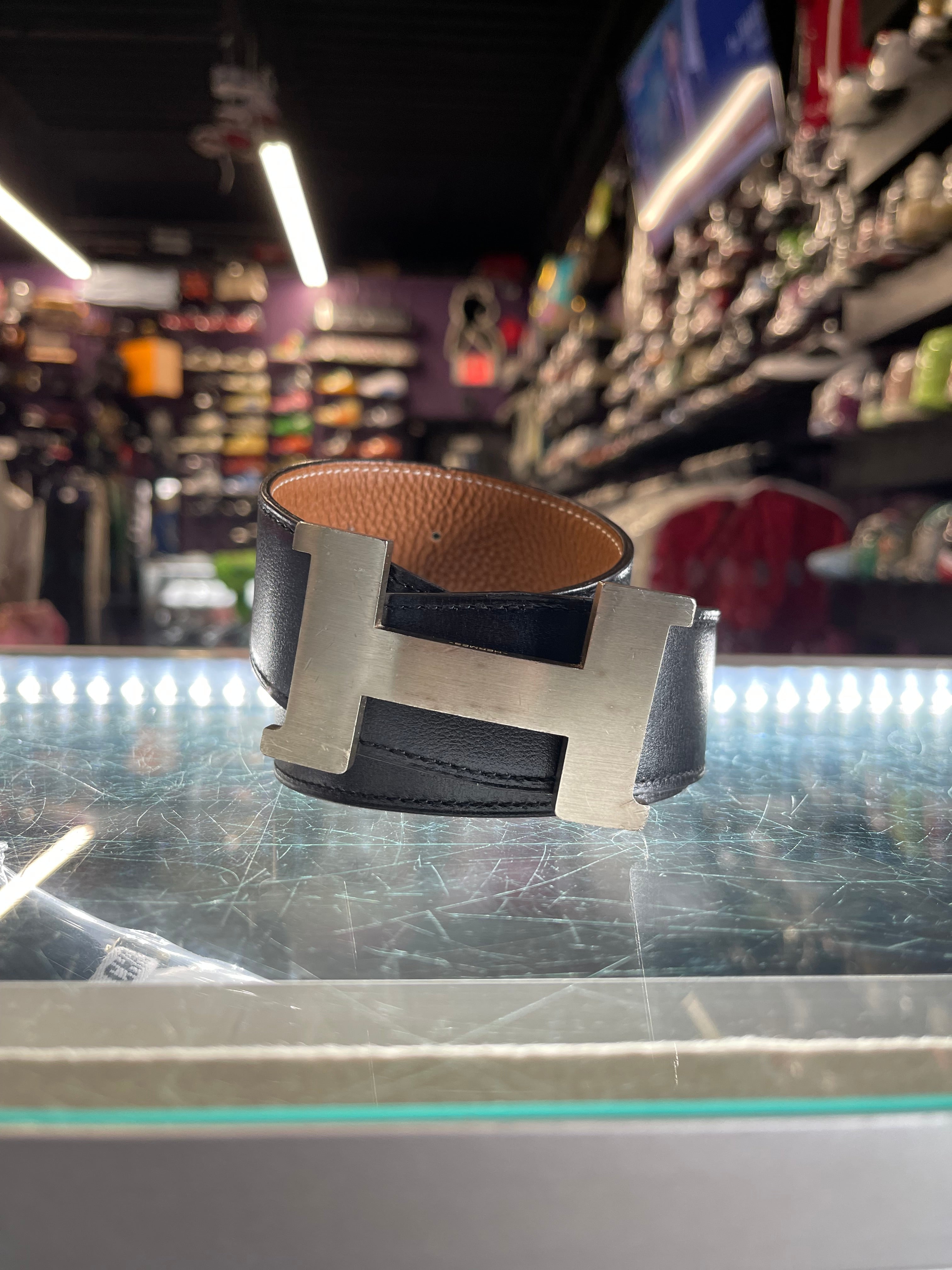Hermes Belt Reversible "Blue, Brown, Red, Black"
