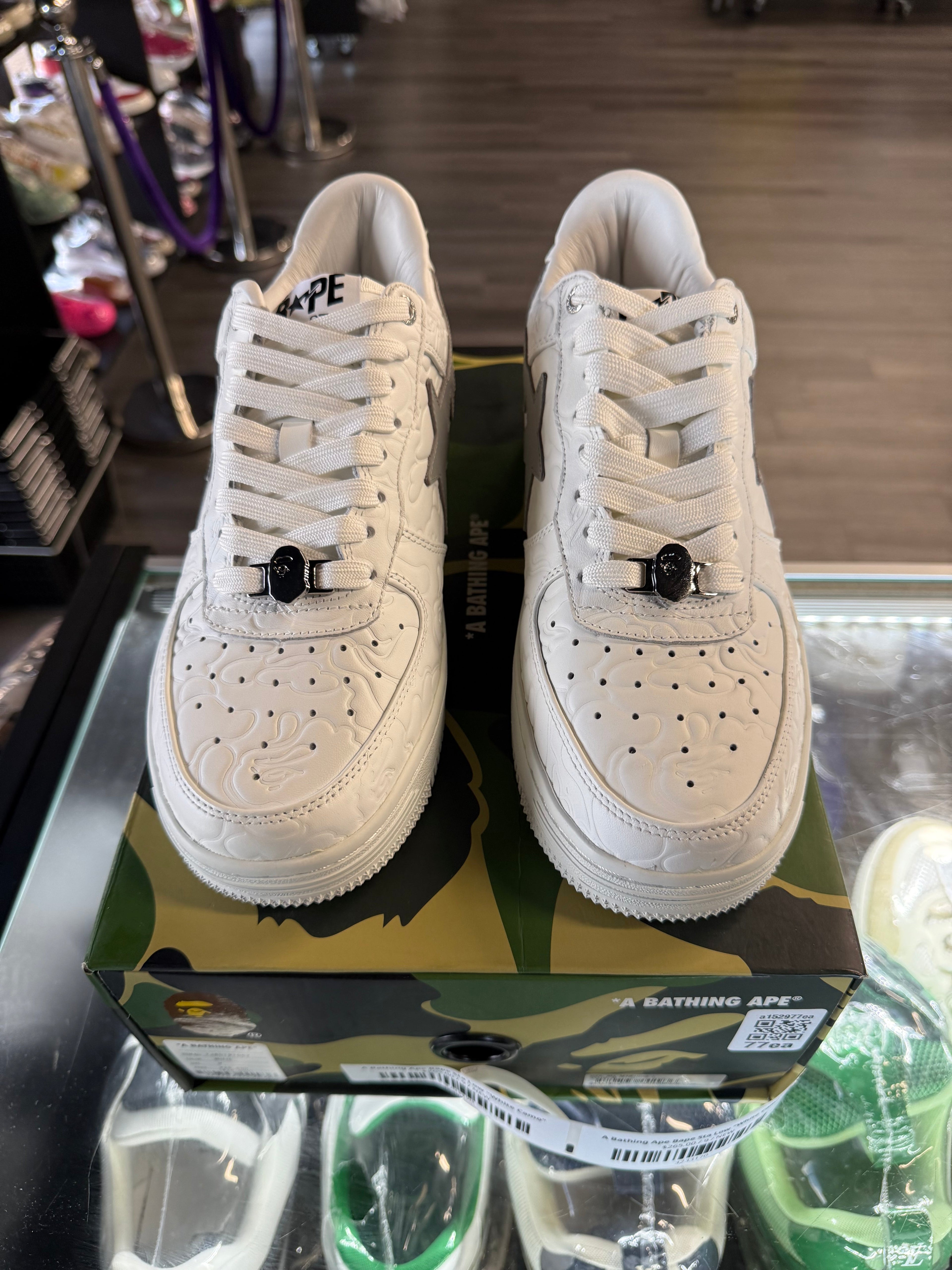 A Bathing Ape Bape Sta Low "White Camo"