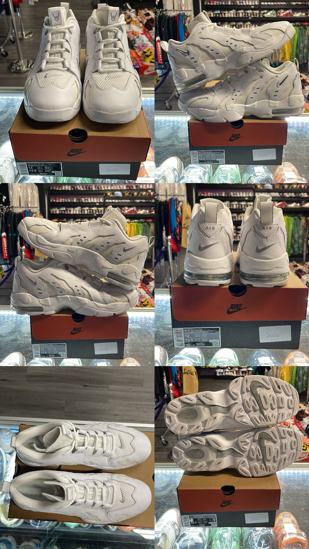 2026 Nike Air DT Max '96 Low "Triple White"