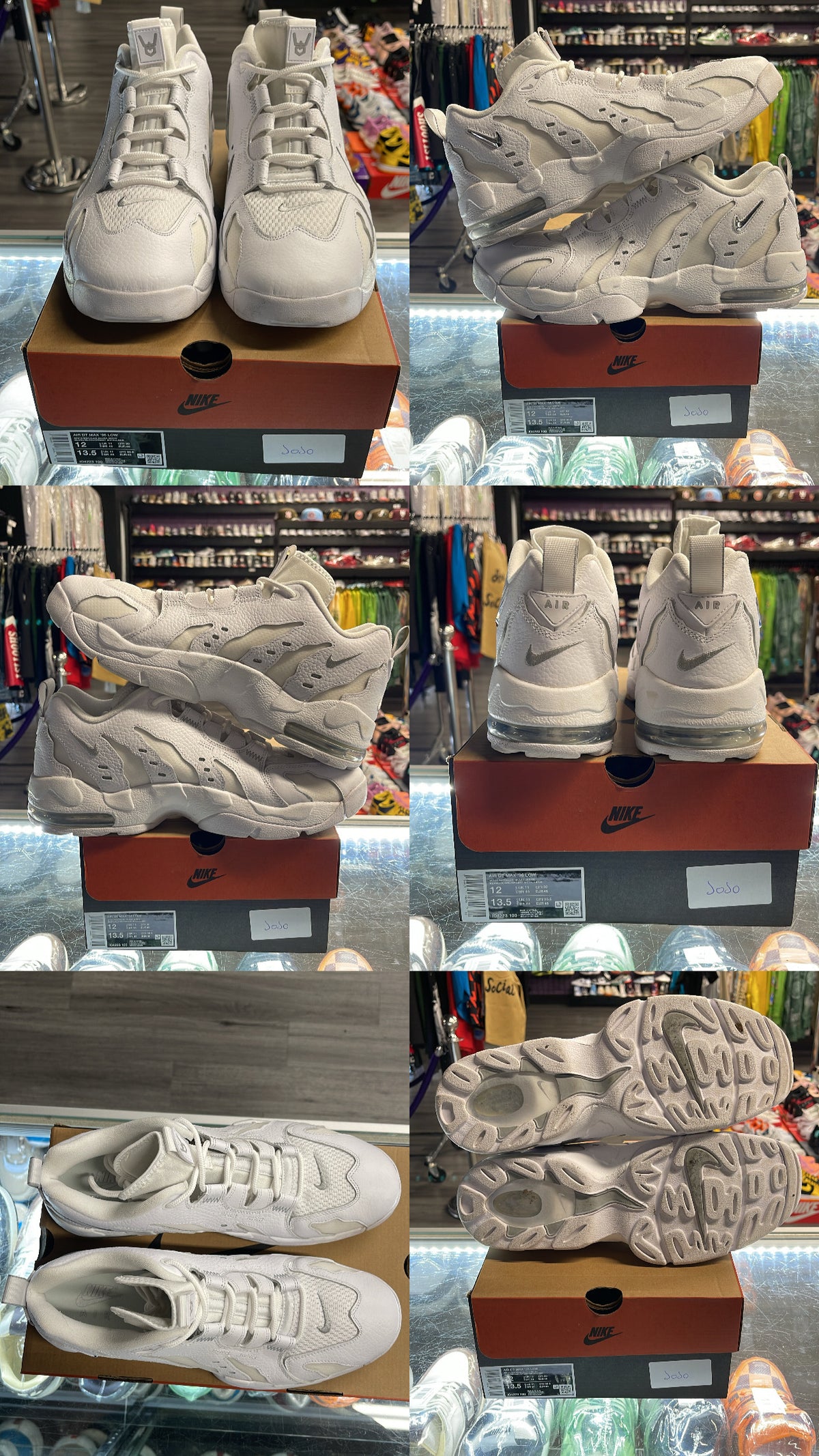 2026 Nike Air DT Max '96 Low "Triple White"