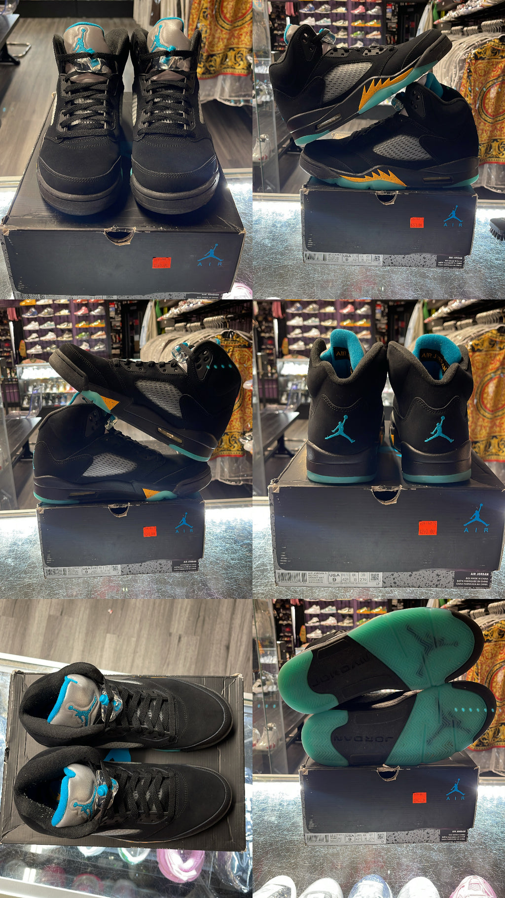 2023 Air Jordan Retro 5 "Aqua"