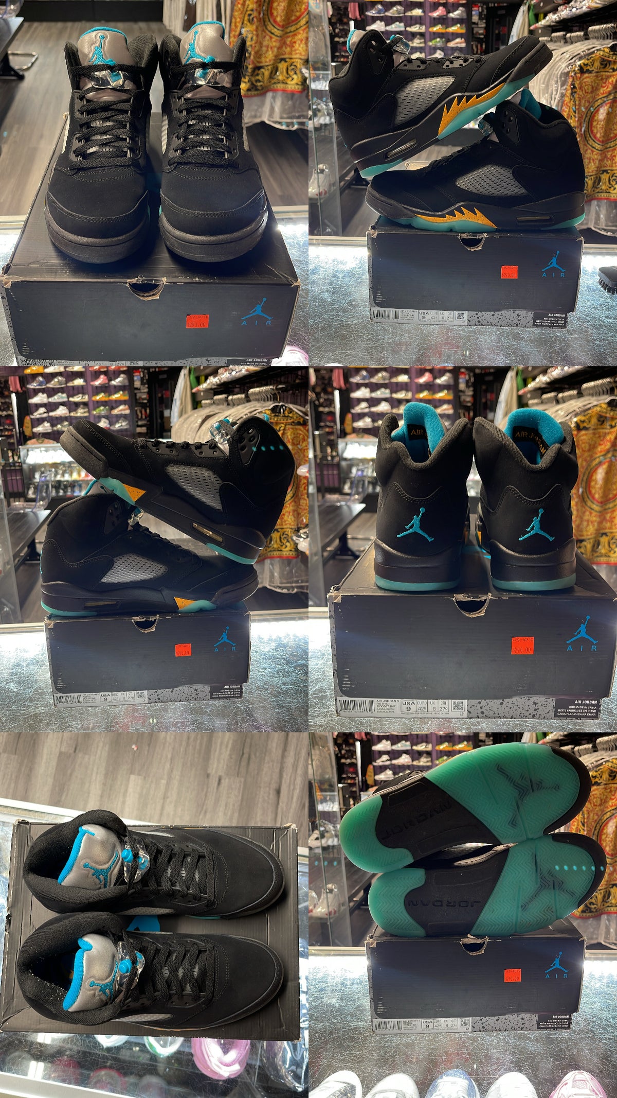 2023 Air Jordan Retro 5 "Aqua"