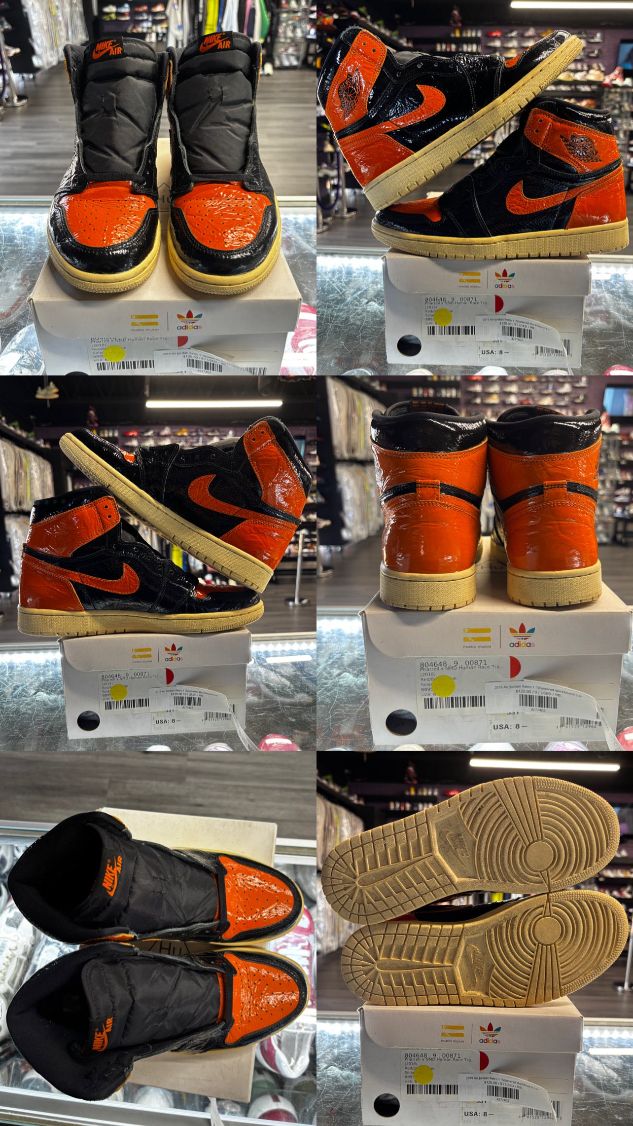 2019 Air Jordan Retro 1 "Shattered Backboard 3.0"