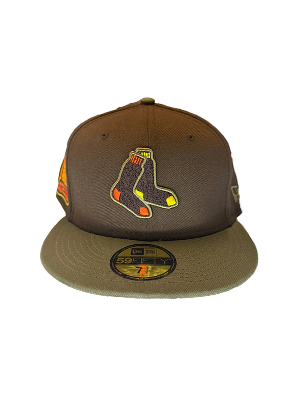 New Era 59FIFTY fitted hat “Boston Red Socks Brown/Olive”