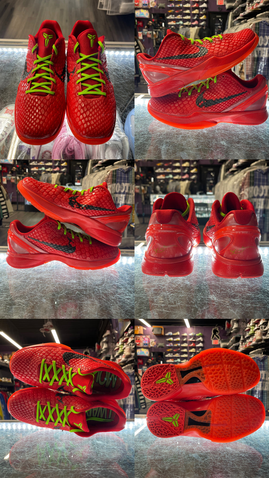 2023 Nike Kobe 6 Protro "Reverse Grinch" (GS)