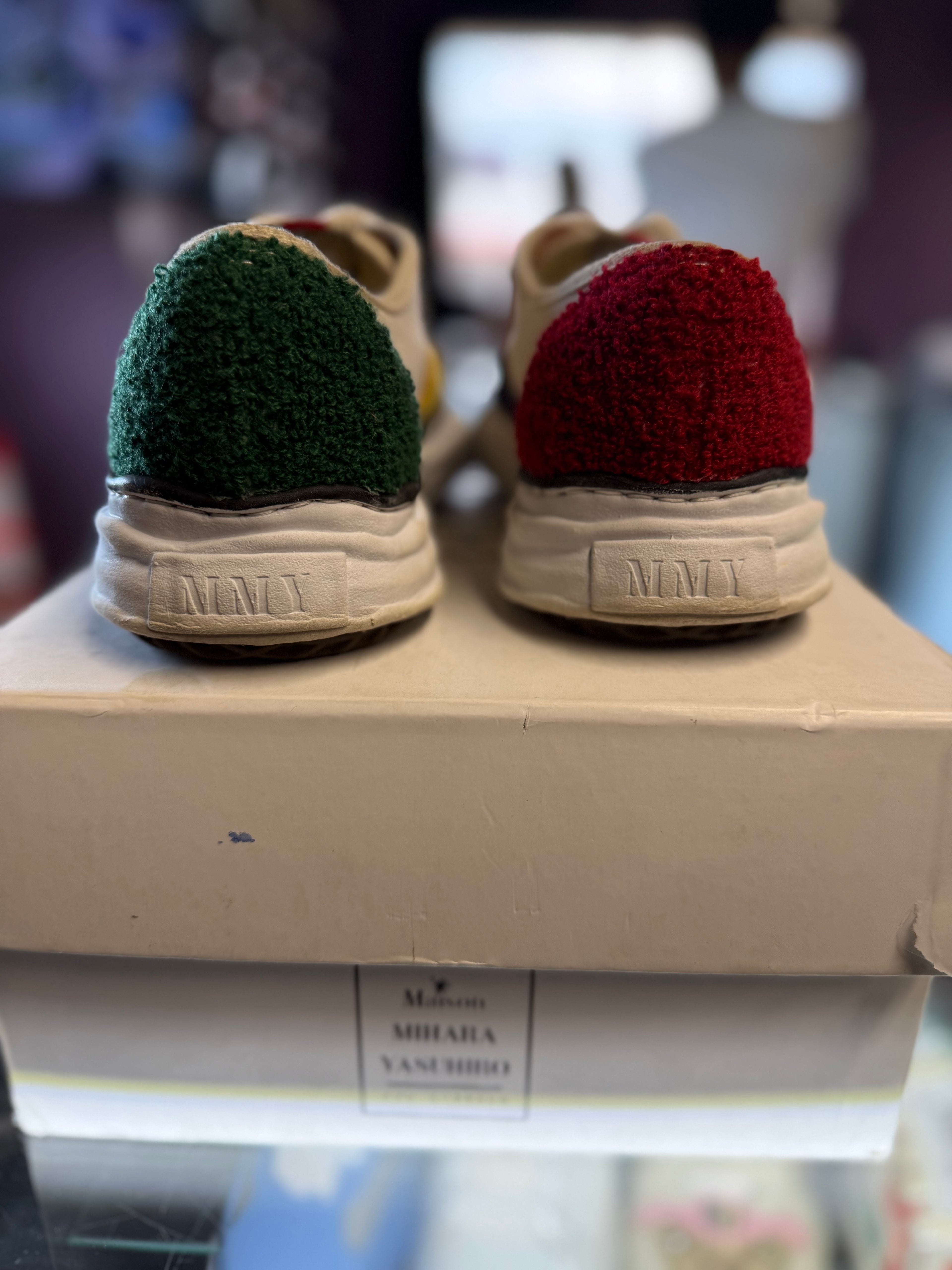Maison Mihara Yasuhiro Baker OG Sole Canvas Low "Multicolor"