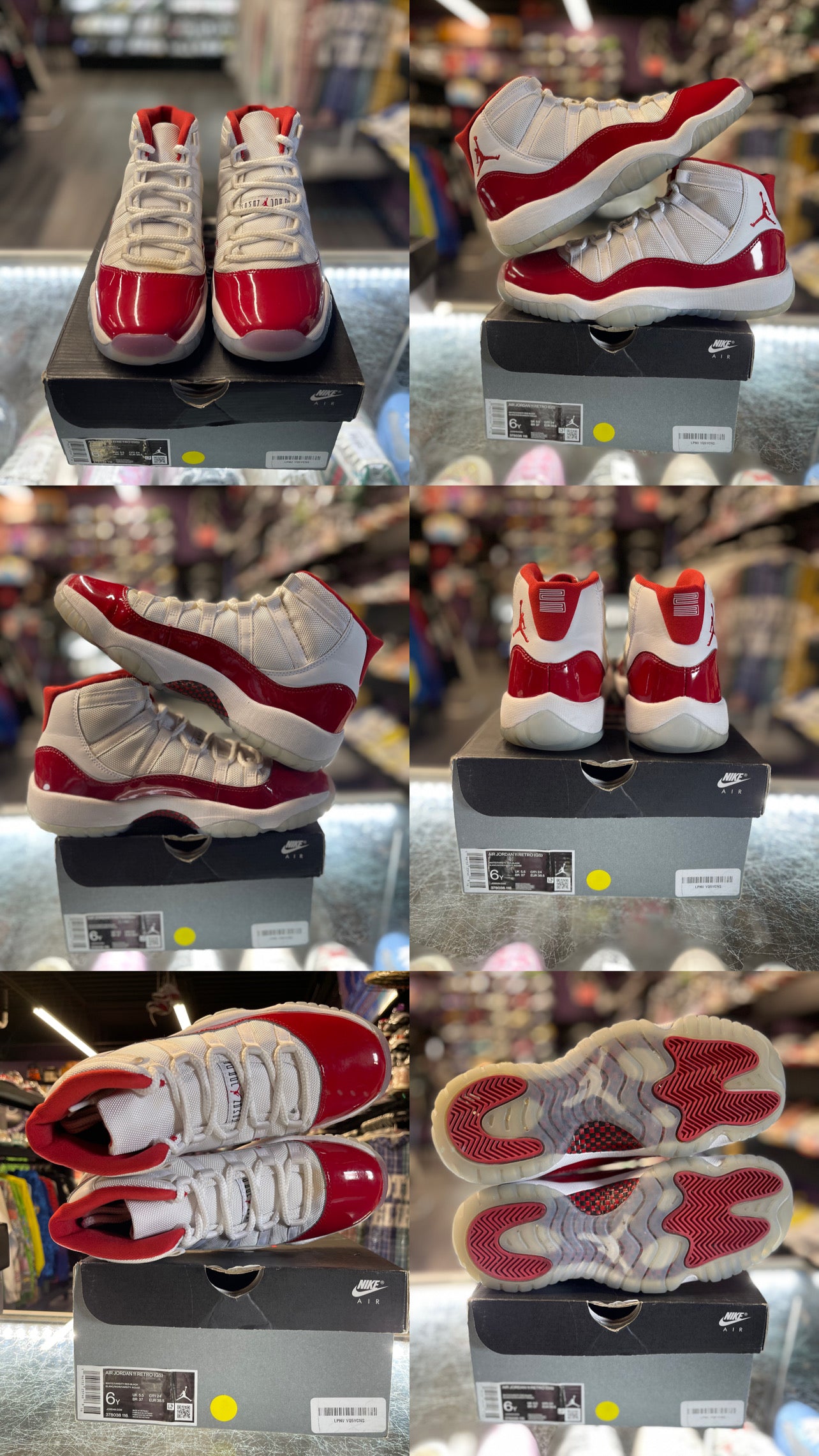 2022 Air Jordan Retro 11 "Cherry" (GS)