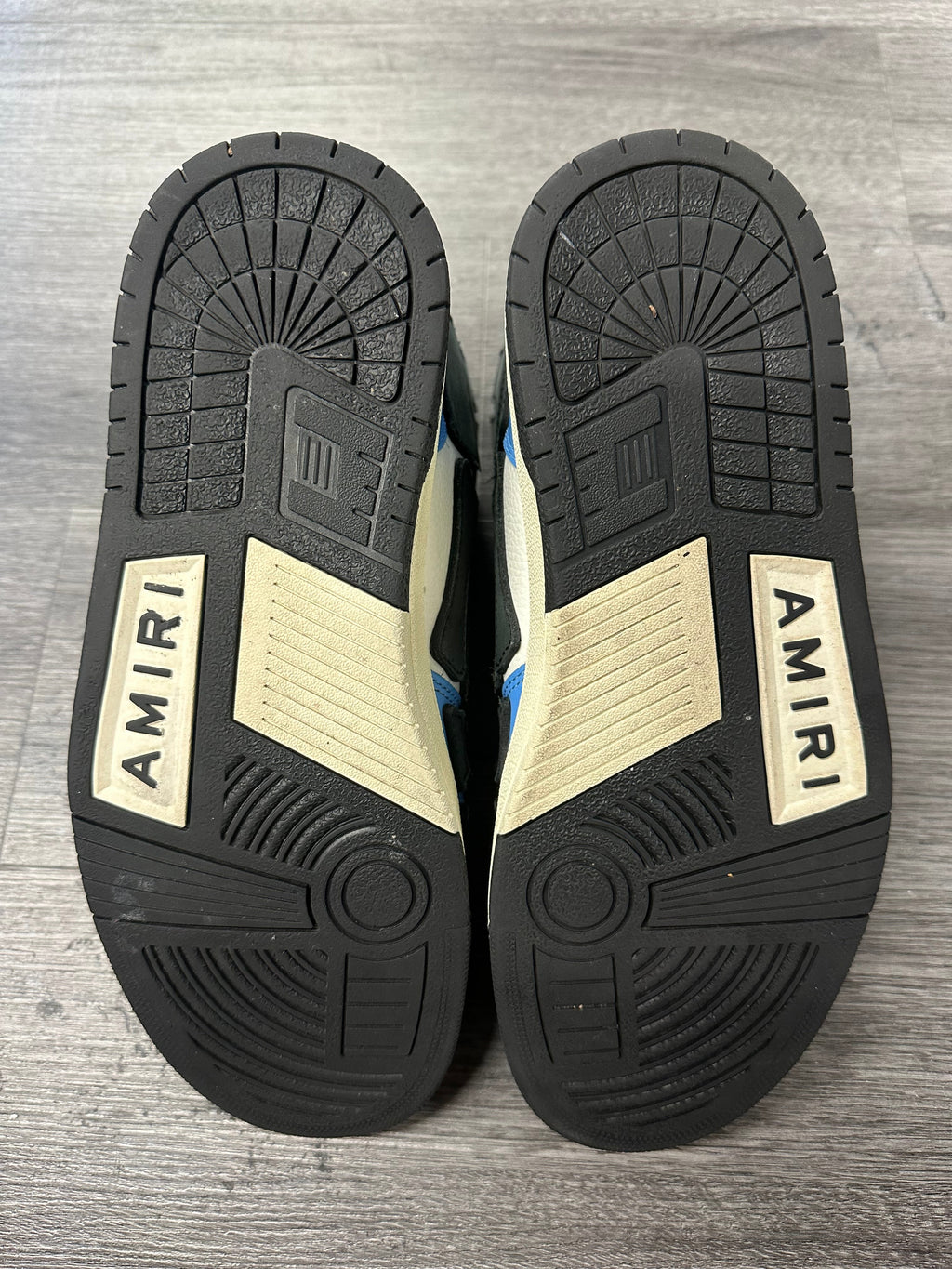 Amiri High Skel "Blue/White
