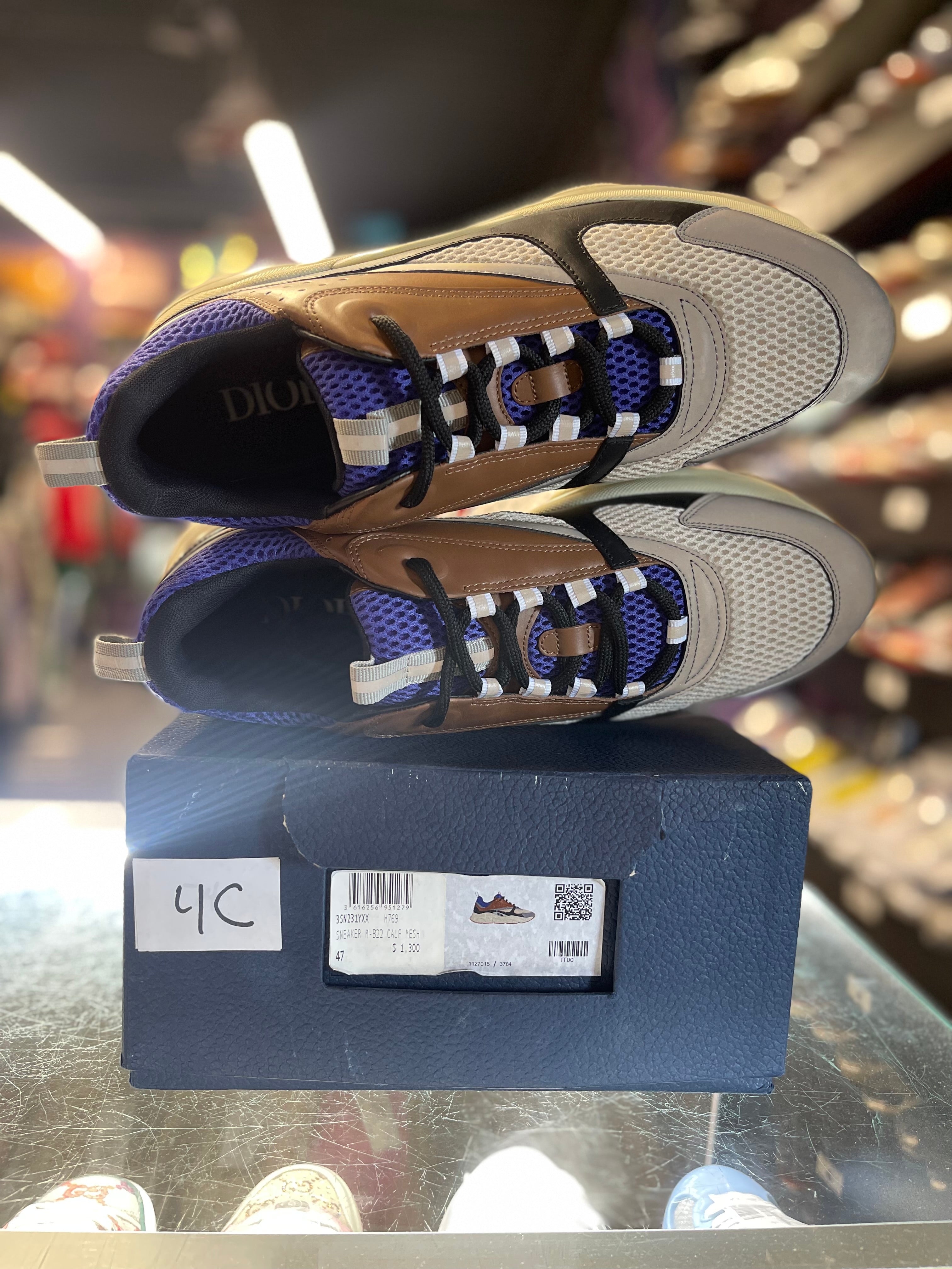 Christian Dior B22 "Brown Purple"
