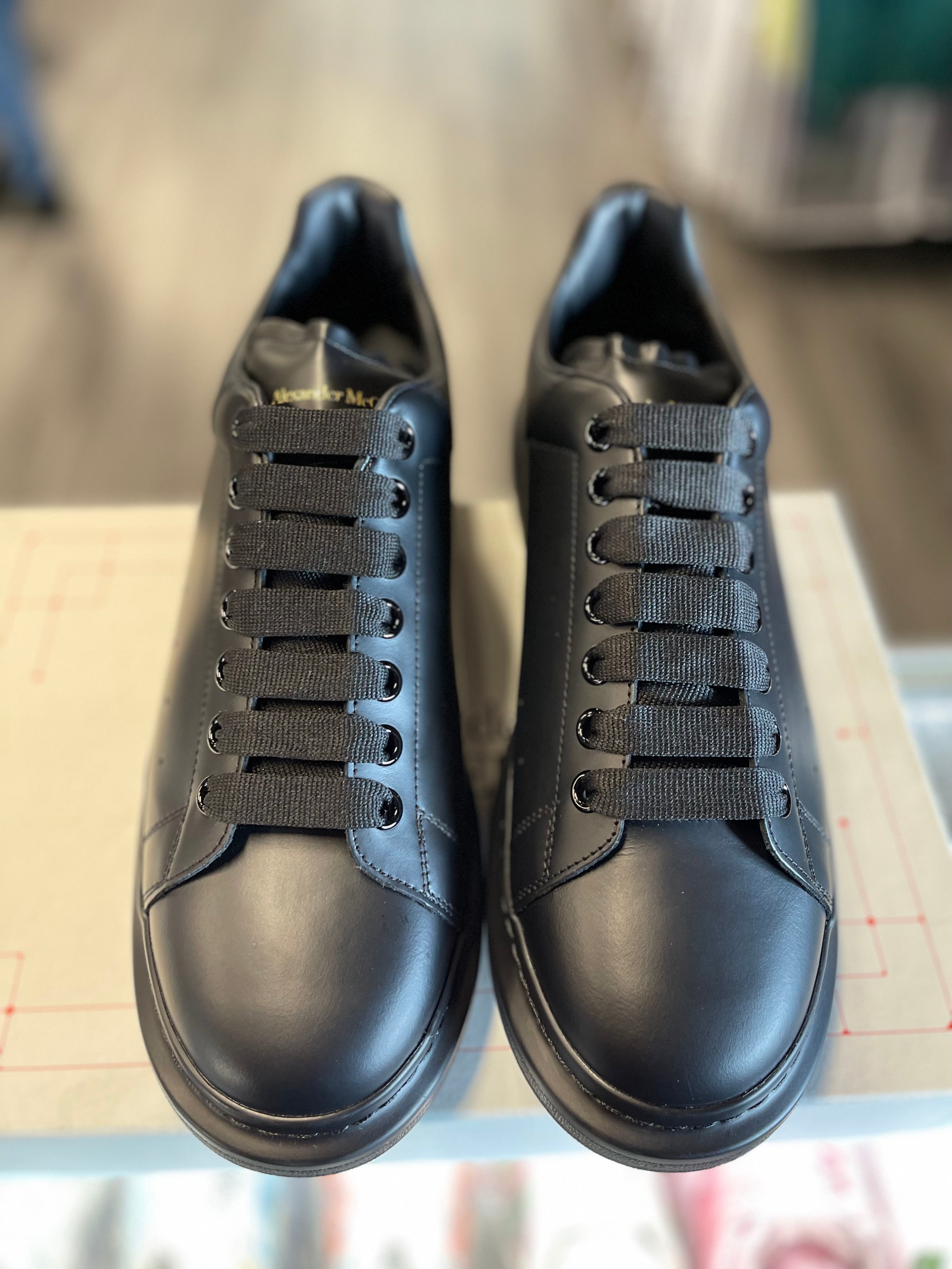 Alexander Mcqueen Oversized Sneaker "Triple Black"