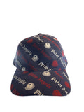 Moncler x Palm angels Logo Print Baseball Cap