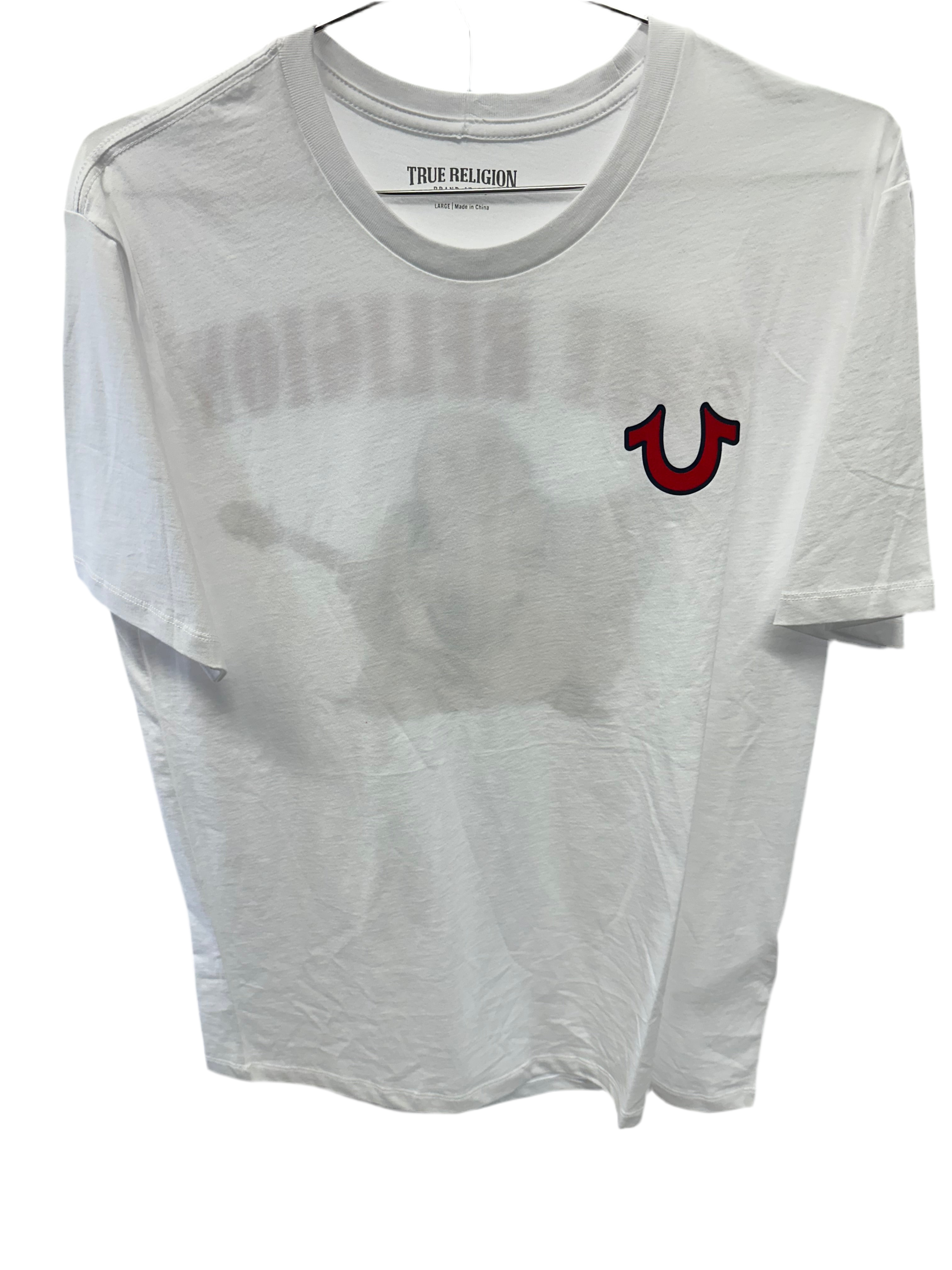 True Religion Tee "Buddha White”
