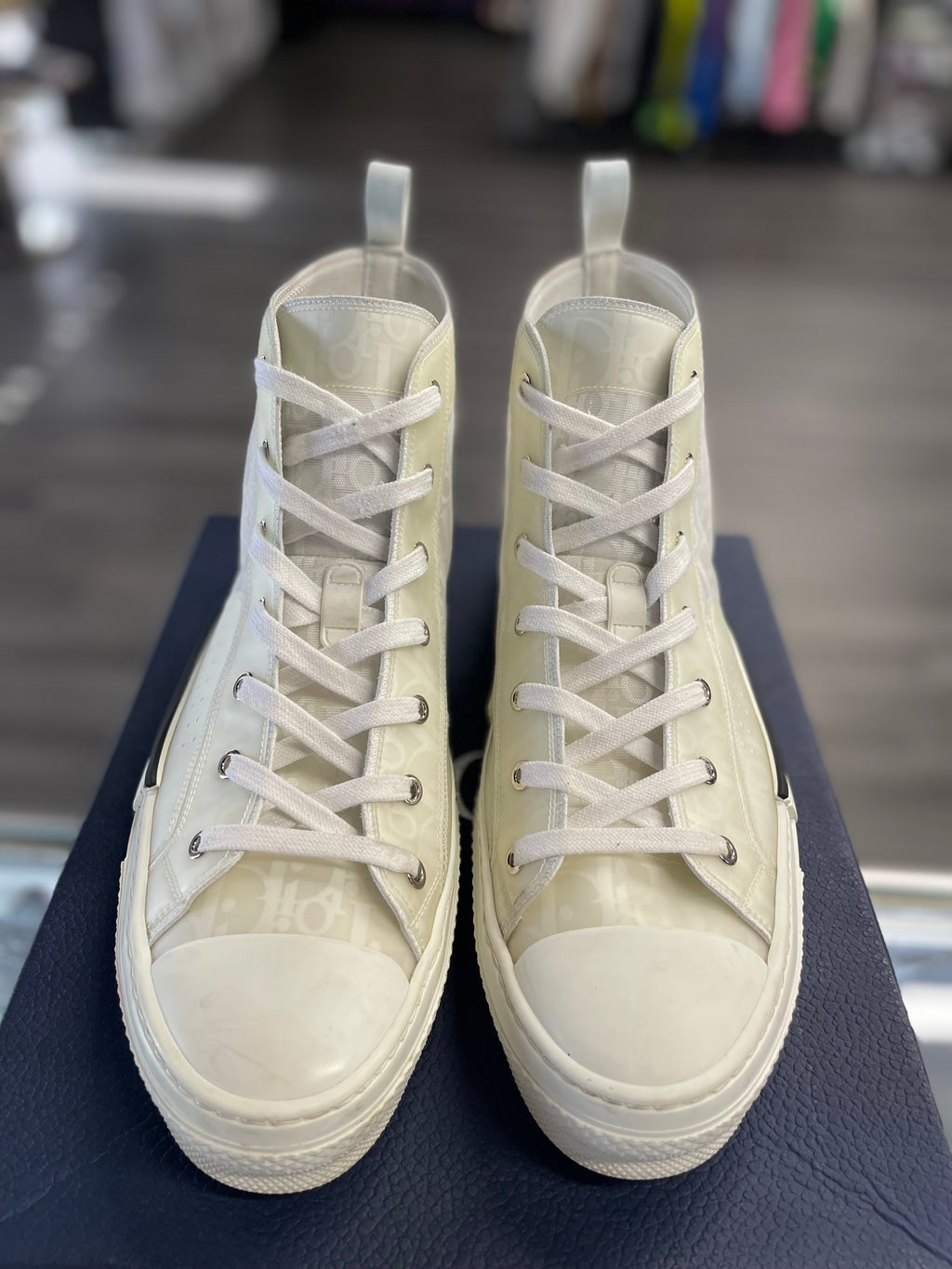 Christian Dior B23 "White Transparent Paneling"