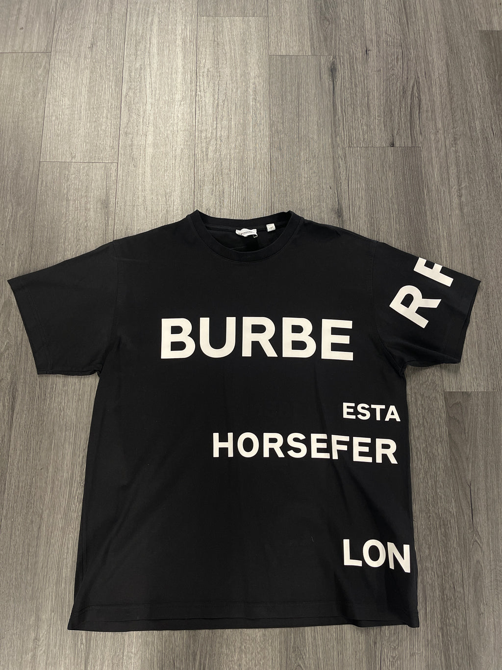 Burberry Horseferry Print Print Tee "Black/White"